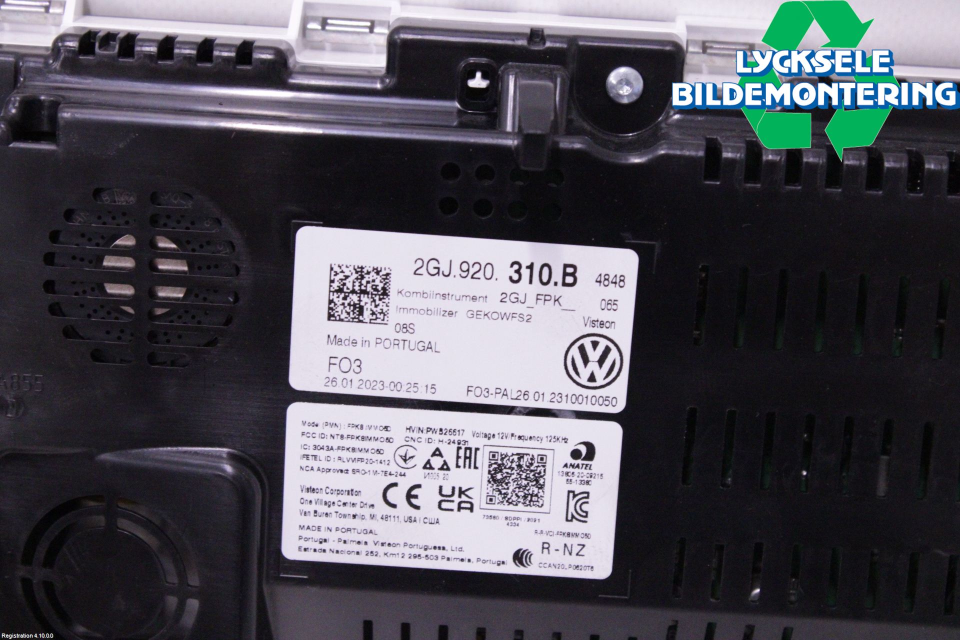 Volkswagen VW T-ROC 18- Instrument Komb