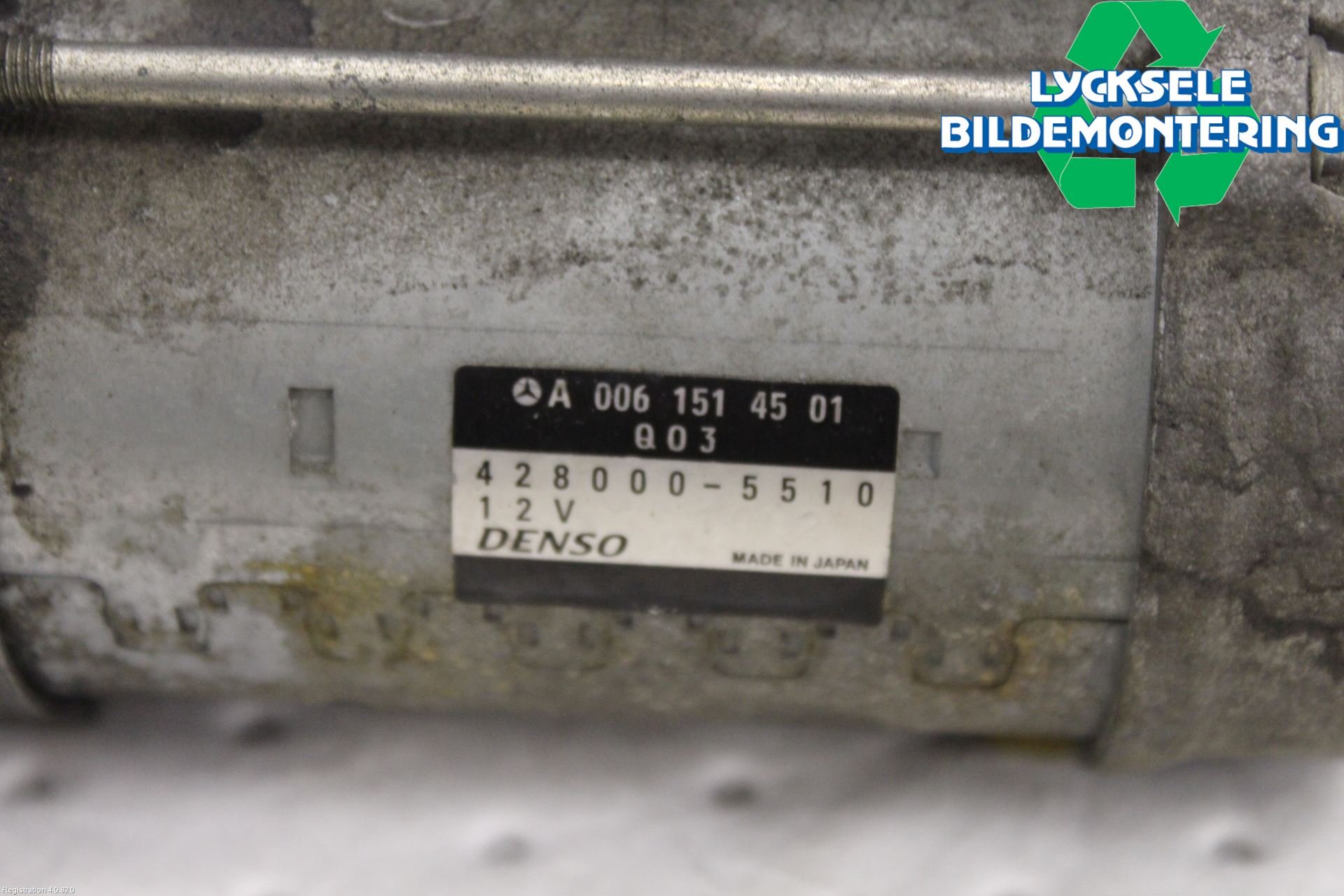 Mercedes-Benz MB C-KLASS (W204) 07-15 Startmotor Diesel