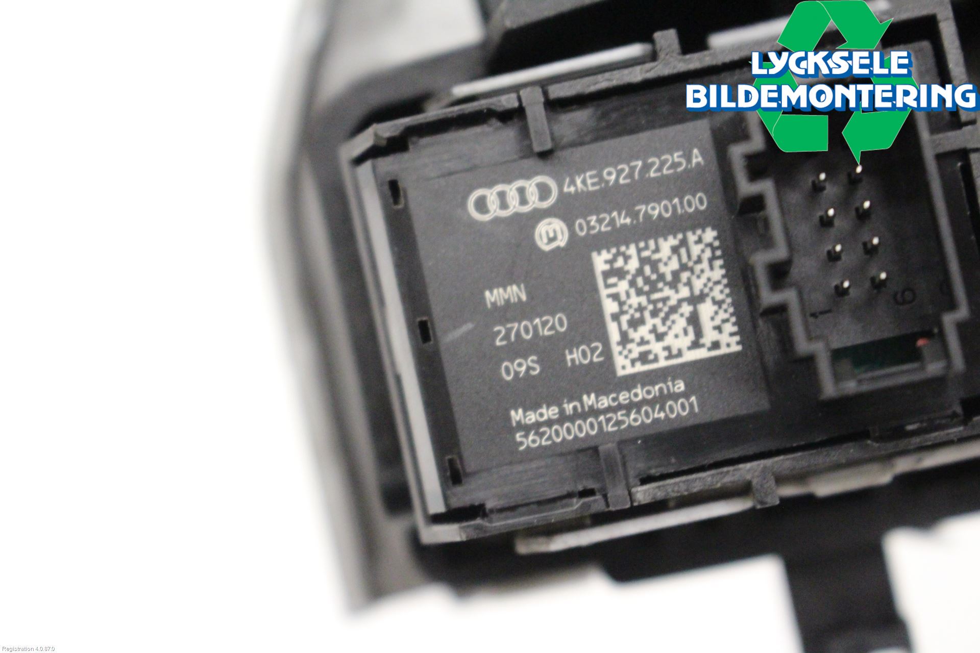 Audi E-TRON, S GE 19- Växelspak