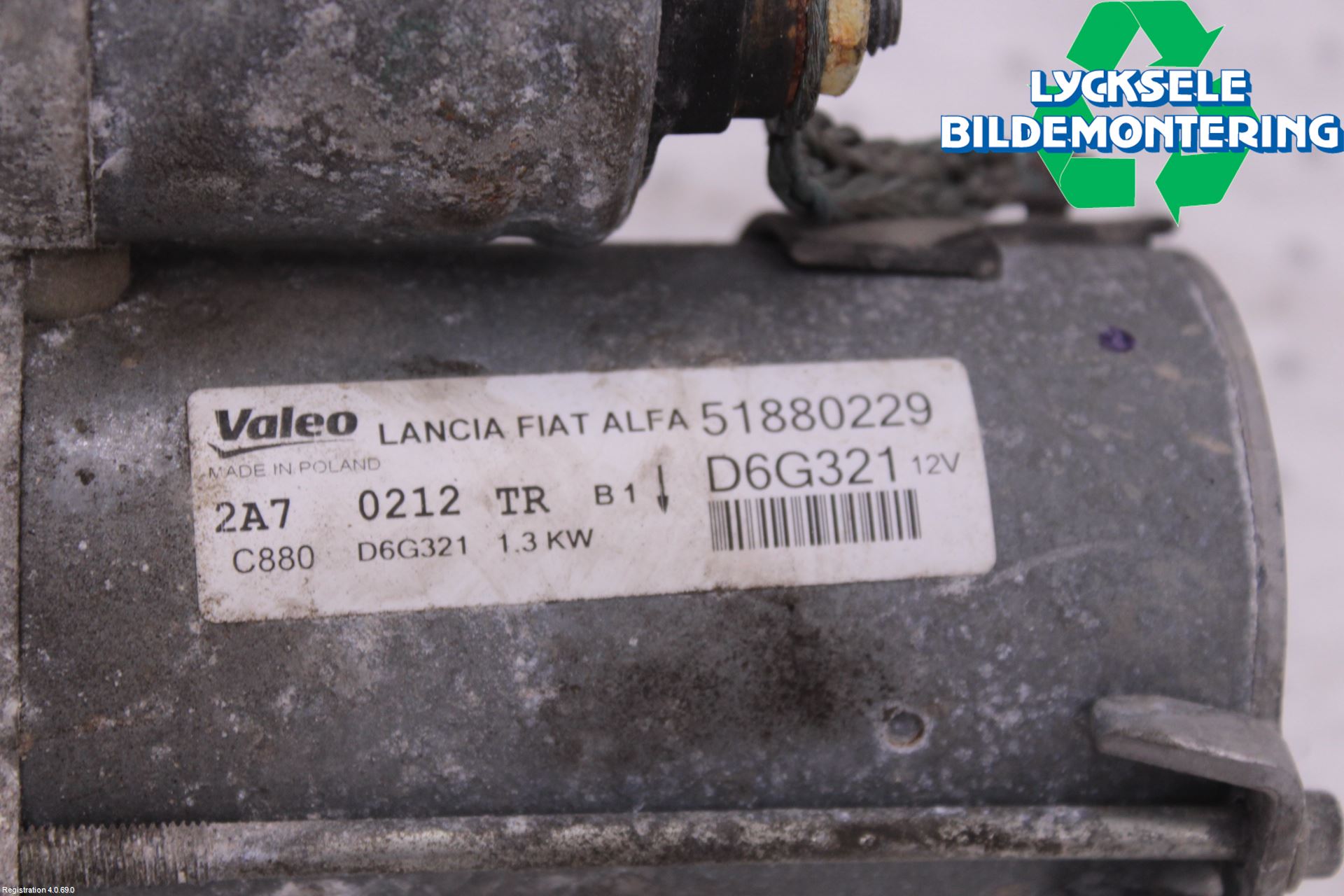 Opel COMBO D 12-18 Startmotor Diesel