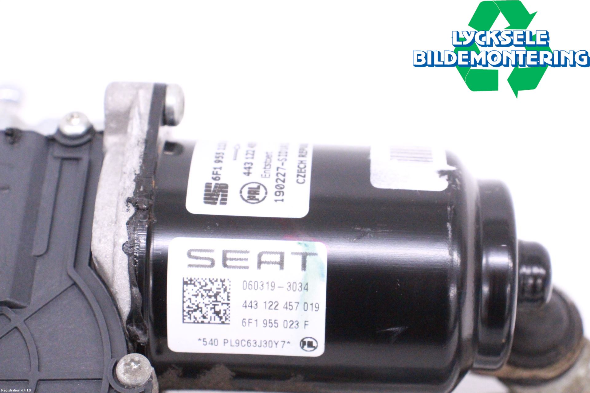 Seat IBIZA V 17-20 Torkarmekanism Vindruta