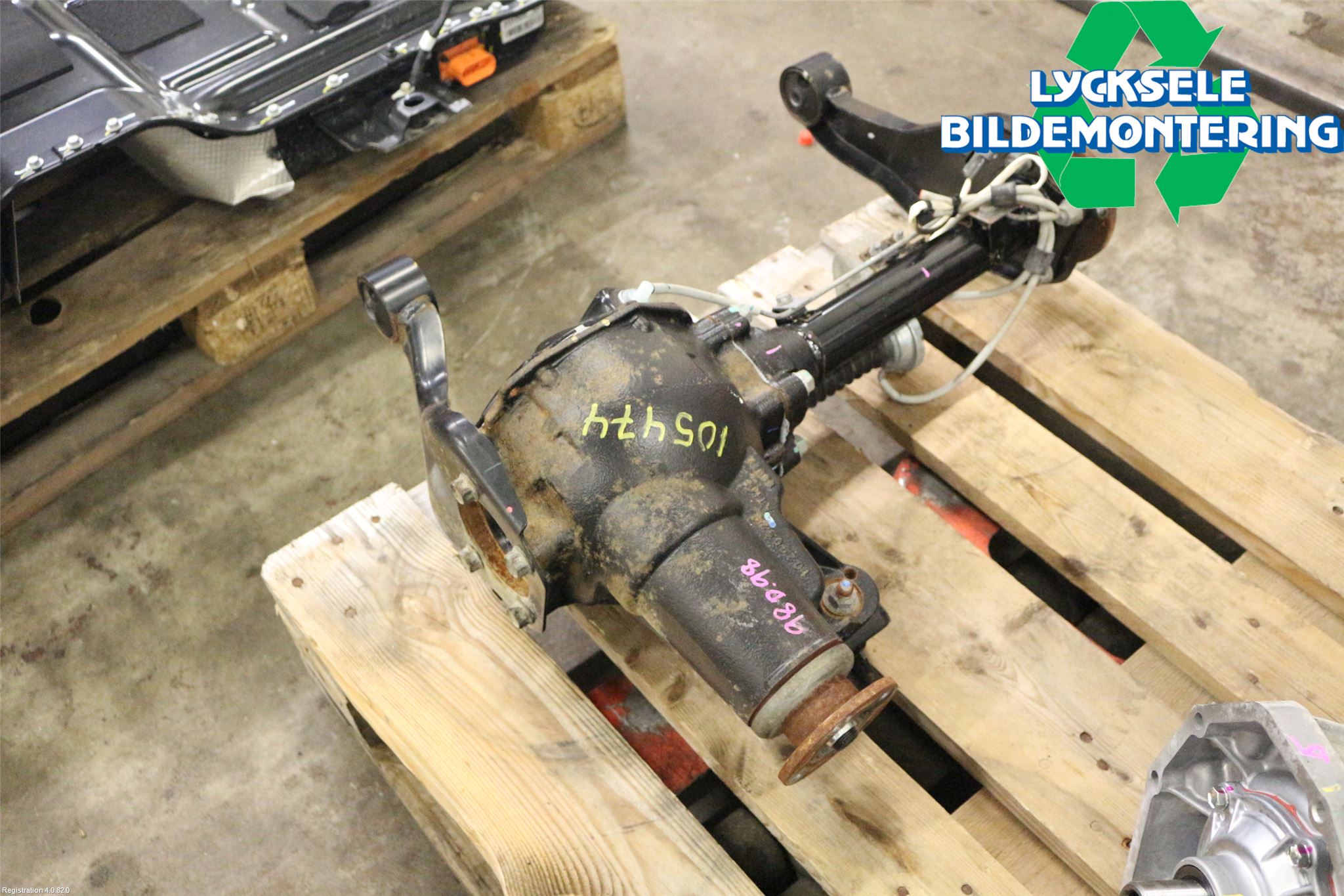 Mitsubishi L200 16-23 Framvagn Diffrential