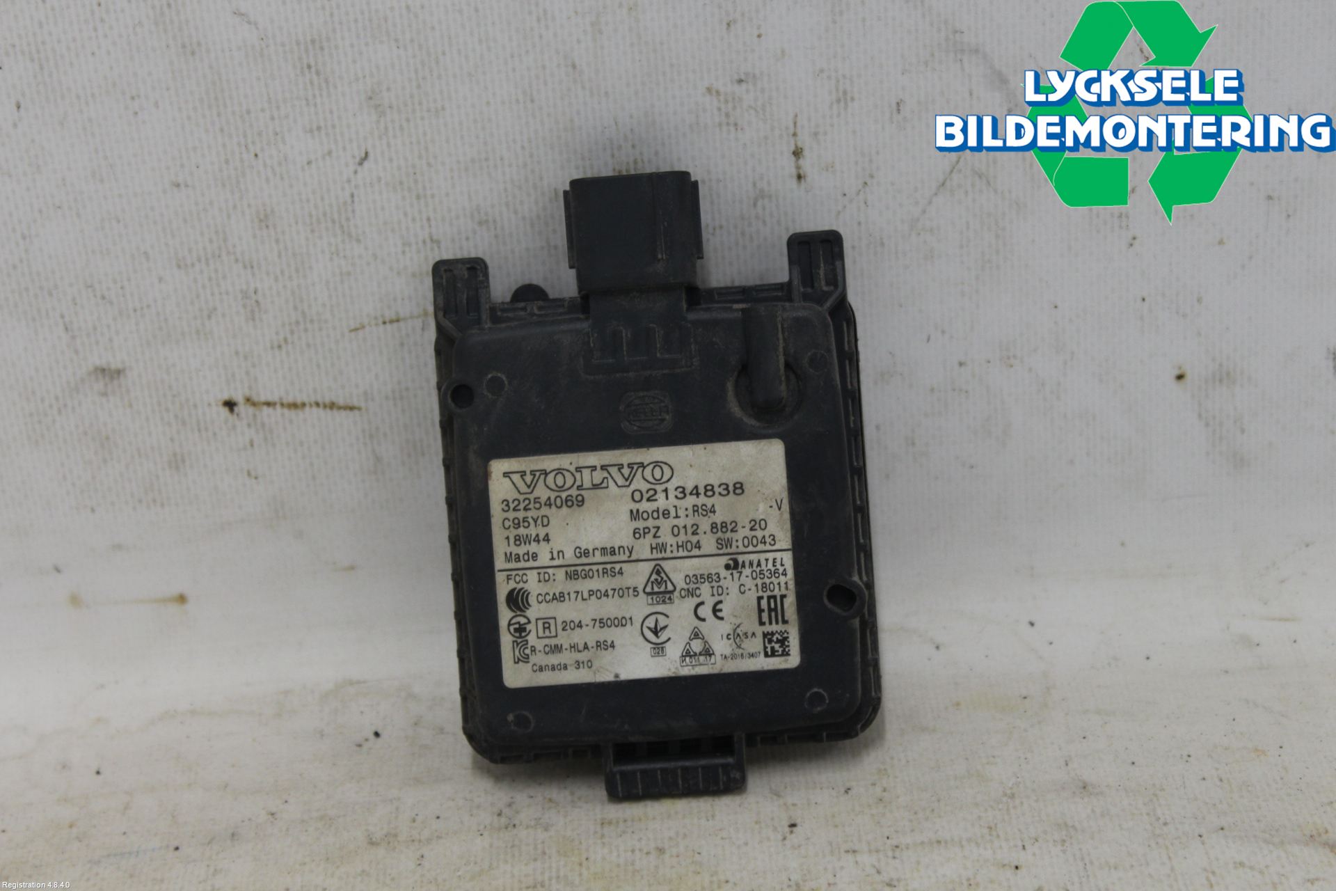 Volvo V60 19- Sensor Aktivt Kollisionsskydd