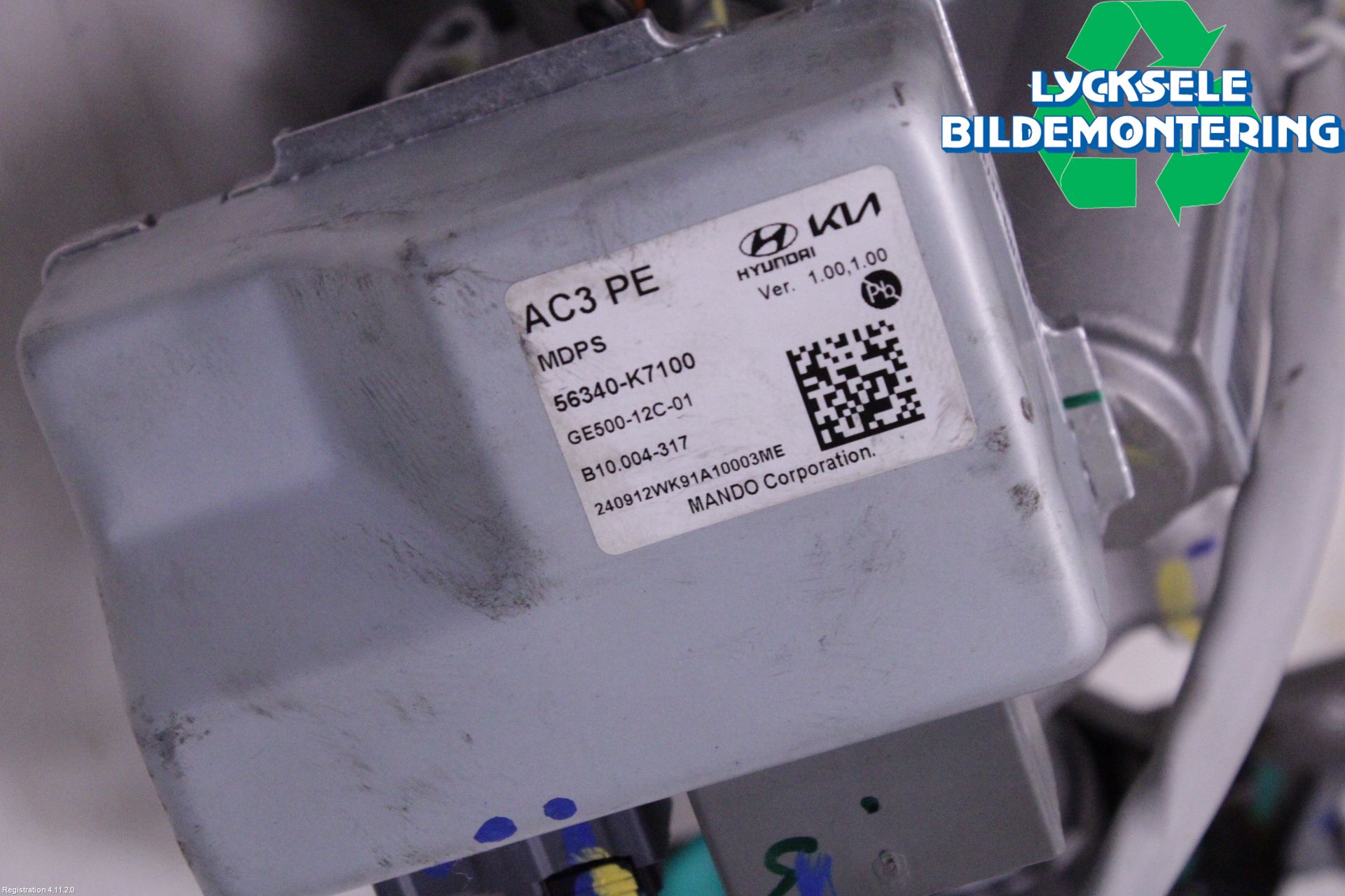 Hyundai i10 LA 20- Rattaxelagg Justerbart