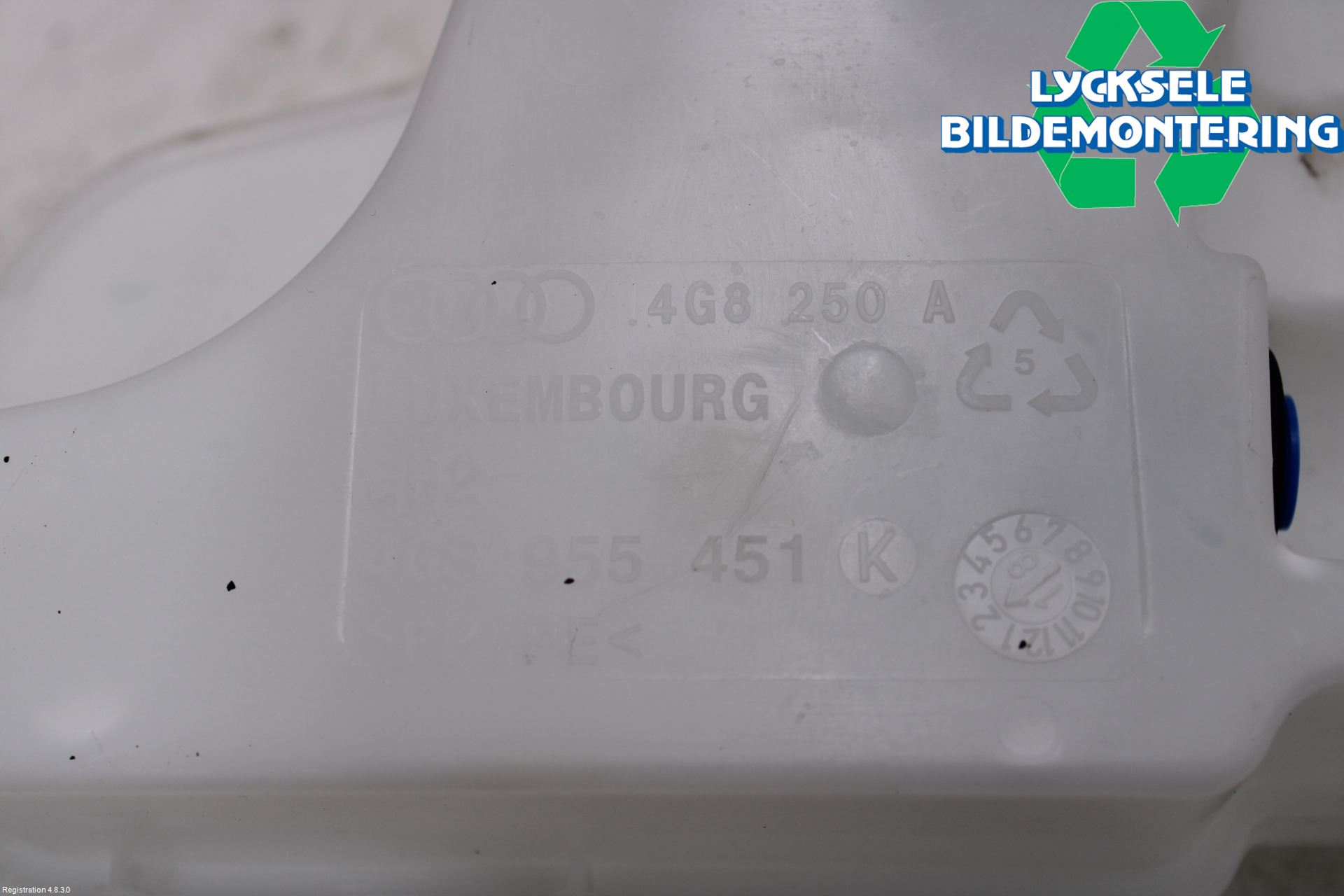 Audi A6 ALLROAD 12-18 Spolartank Vindruta-Strål