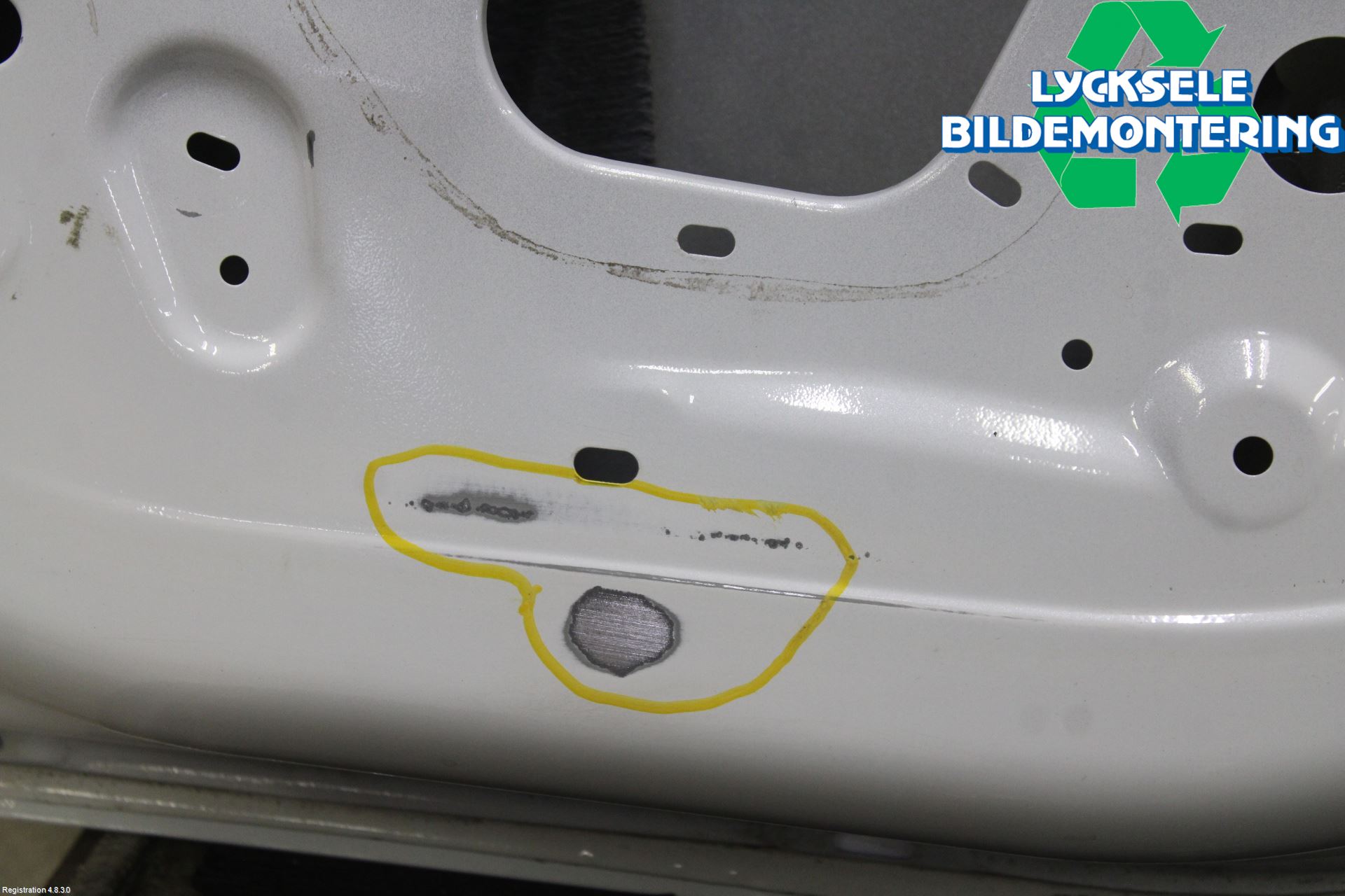 Peugeot 2008 13-20 Dörr Bak Höger