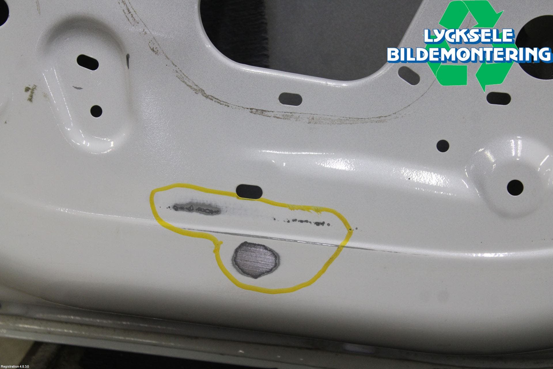 Peugeot 2008 13-20 Dörr Bak Höger