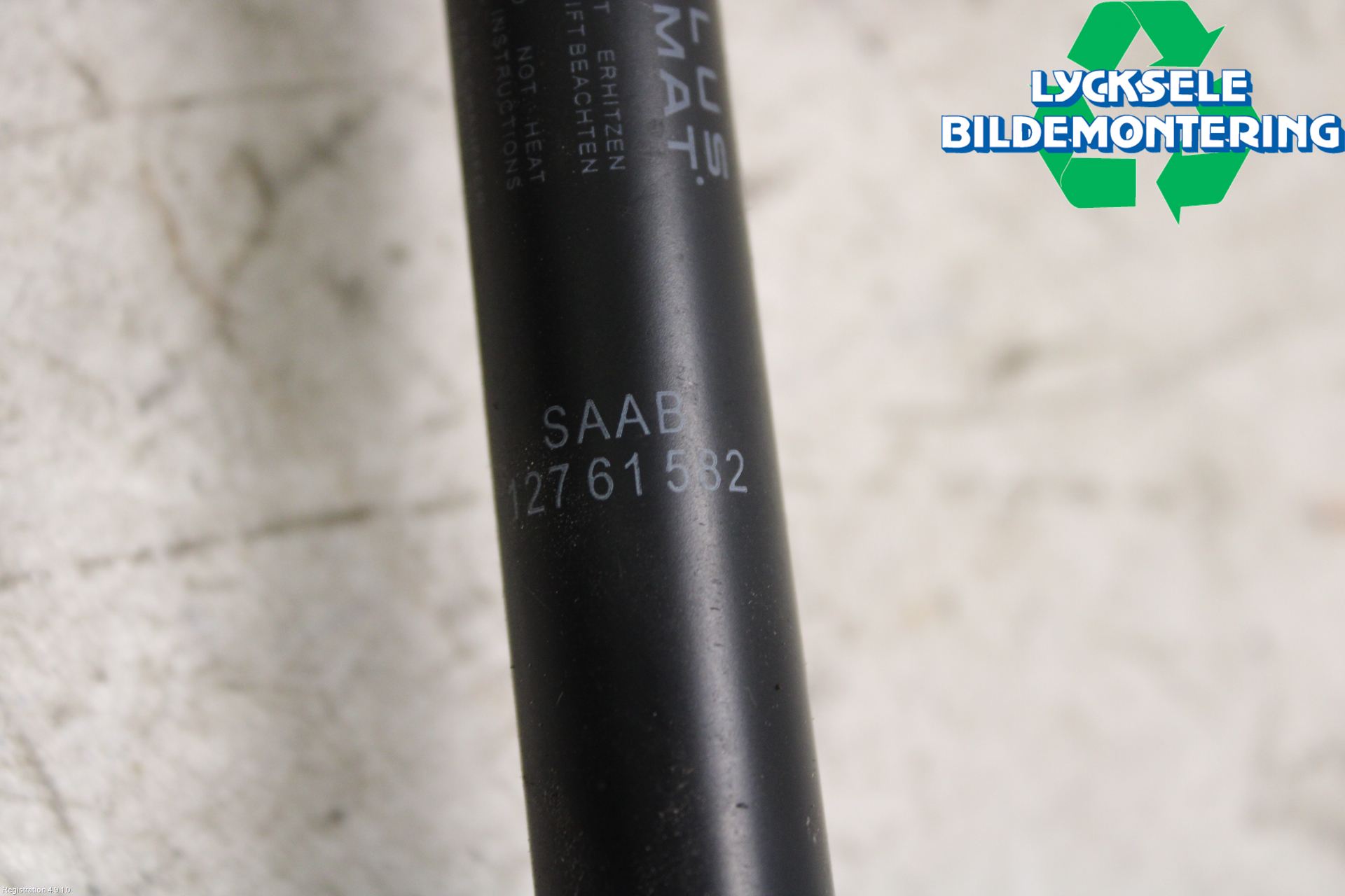 Saab 9-5     06-10 Gasfjäder Motorhuv