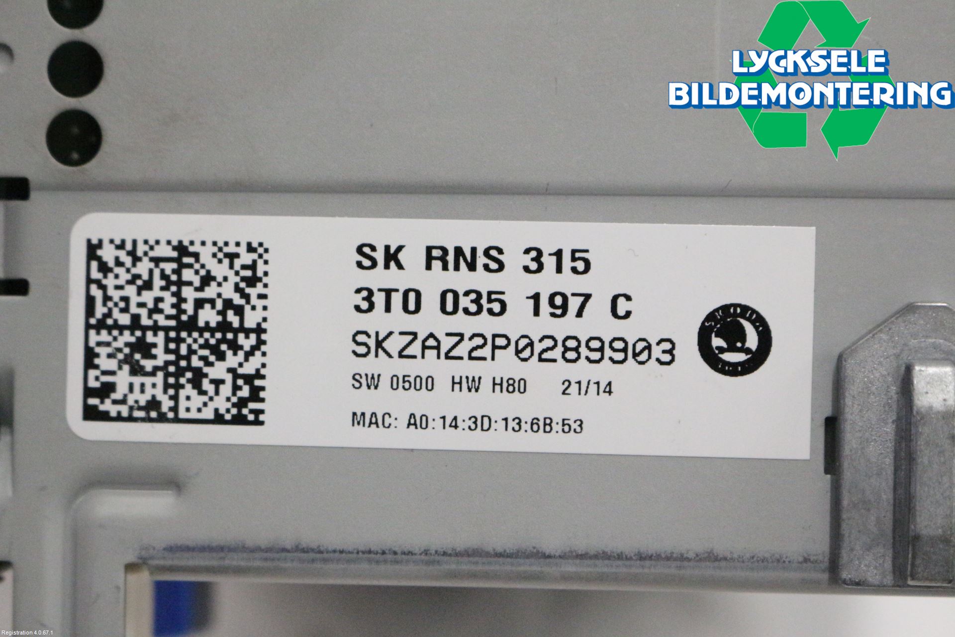 Skoda YETI Cd Radio - Multimediapanel