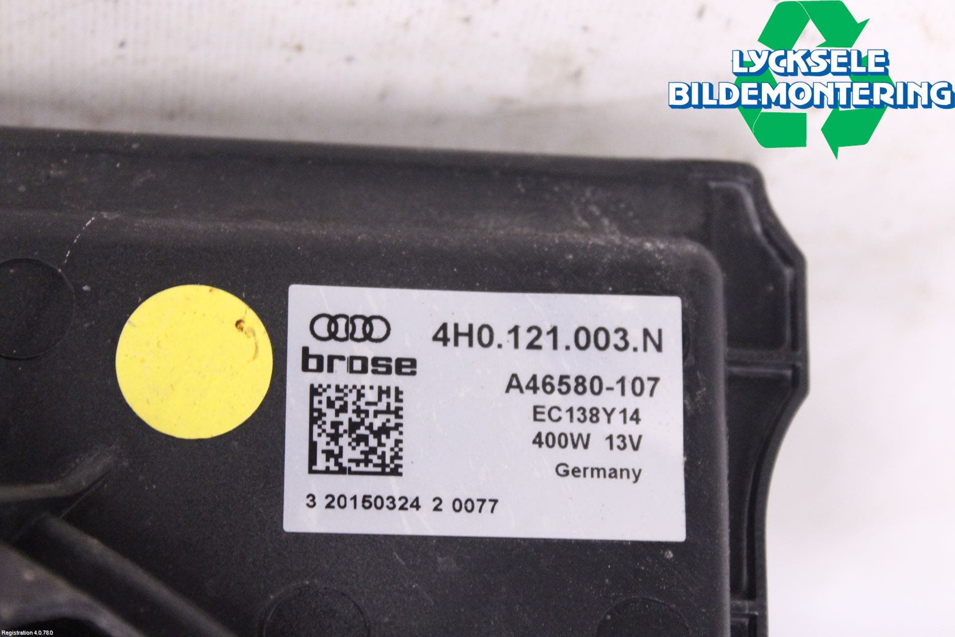 Audi A6 ALLROAD 12-18 Kylfläkt El