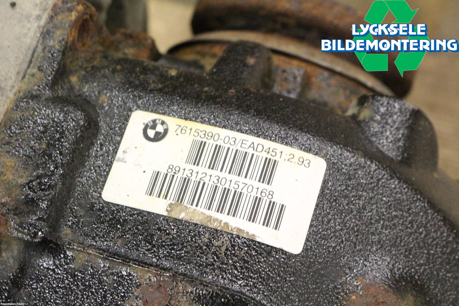 BMW X1 E84 10-15 Bakväxel-Diff