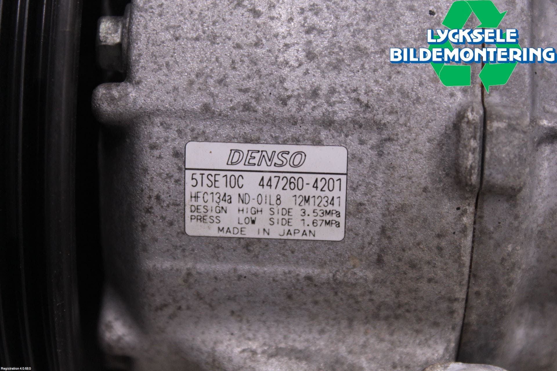 Toyota VERSO-S 11-16 Ac Kompressor