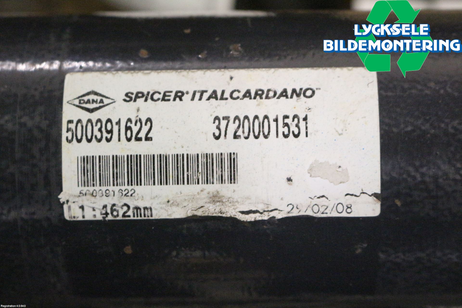 Iveco DAILY 07-13 Mellanaxel Främre