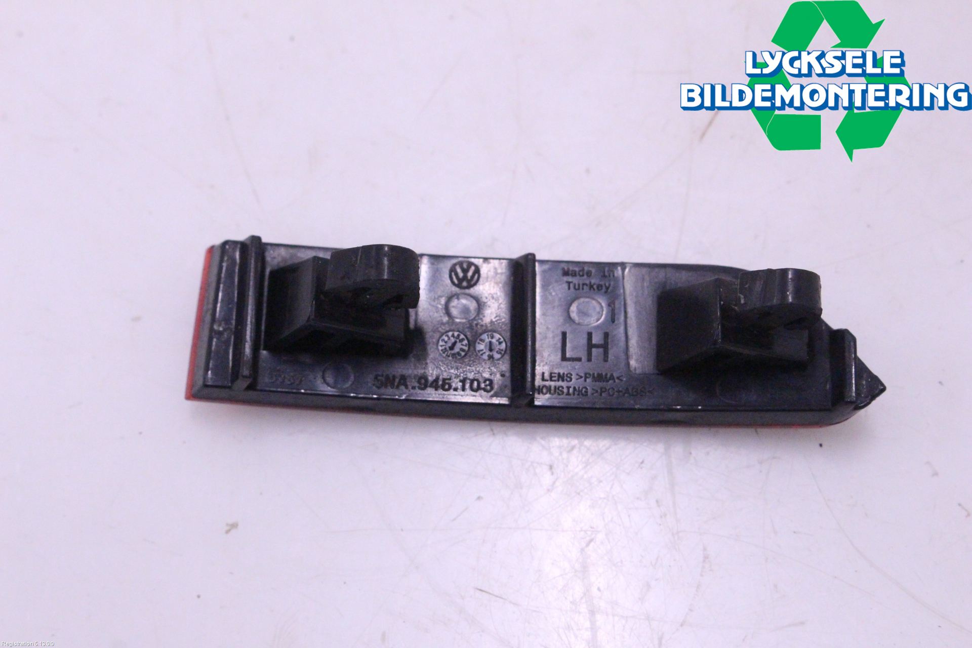 Volkswagen VW TIGUAN 16-24 Dimljus/Reflex Bak