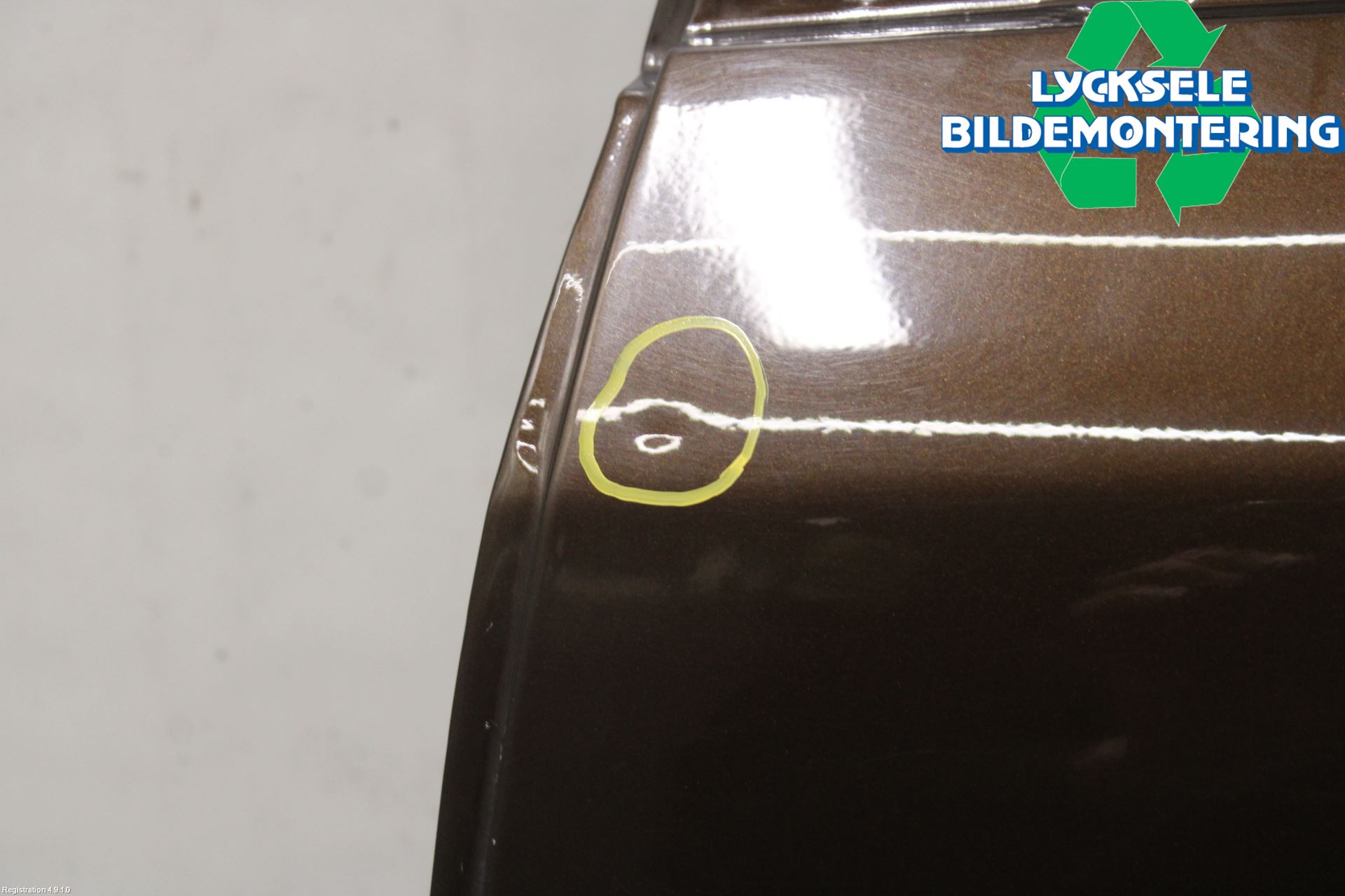 Kia SORENTO 10-14 Dörr Bak Vänster