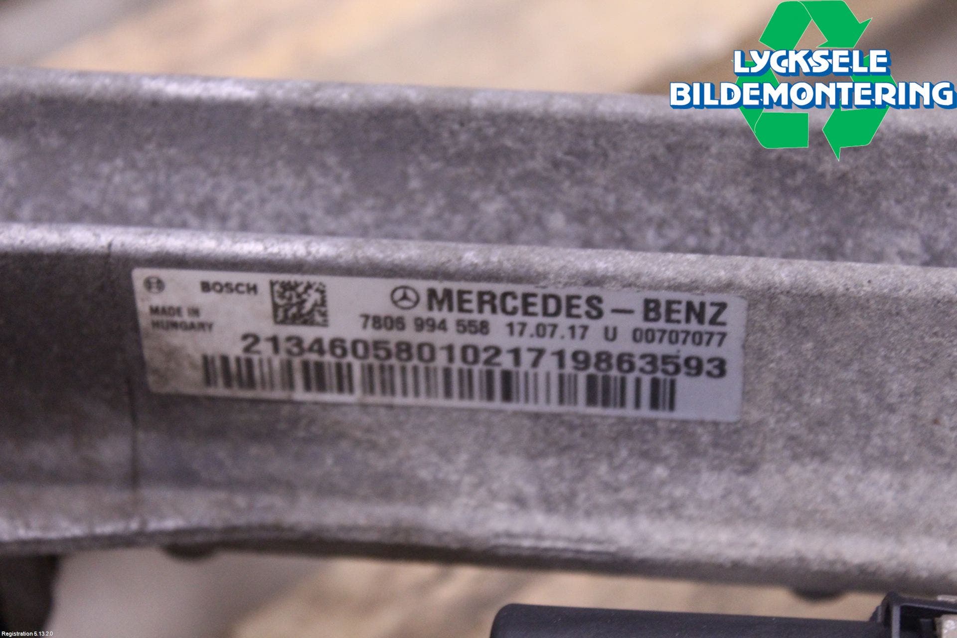 Mercedes-Benz MB E-KLASS (W213) 16-23 Styrväxel-Snäcka Elektrisk