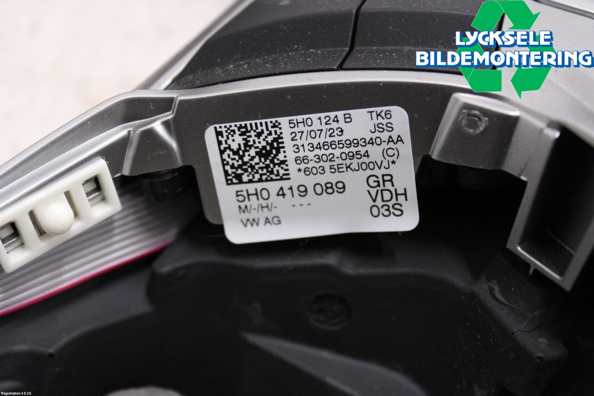 Volkswagen VW GOLF / E-GOLF VIII 20- Ratt