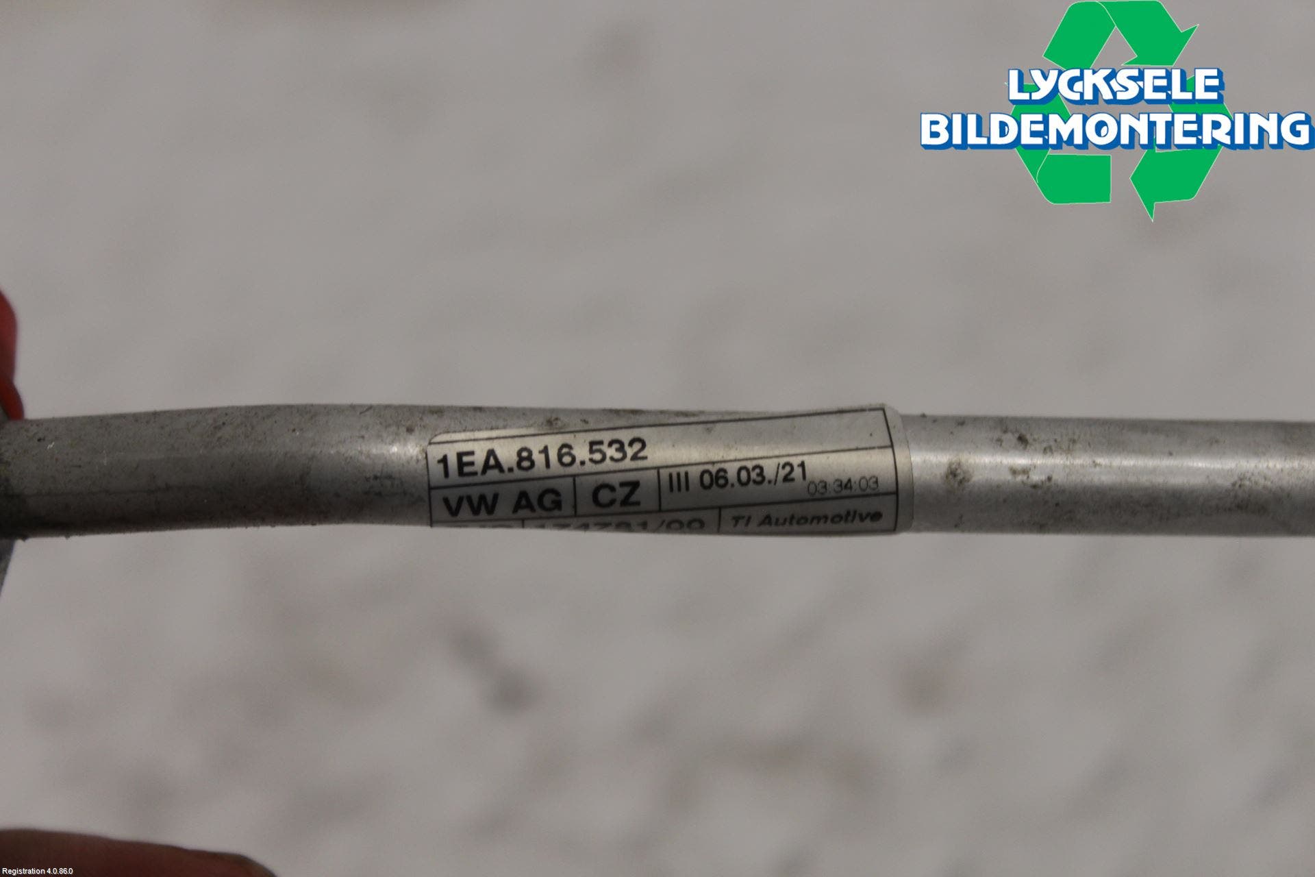 Volkswagen VW ID.3 21- Ac Slang-Rör