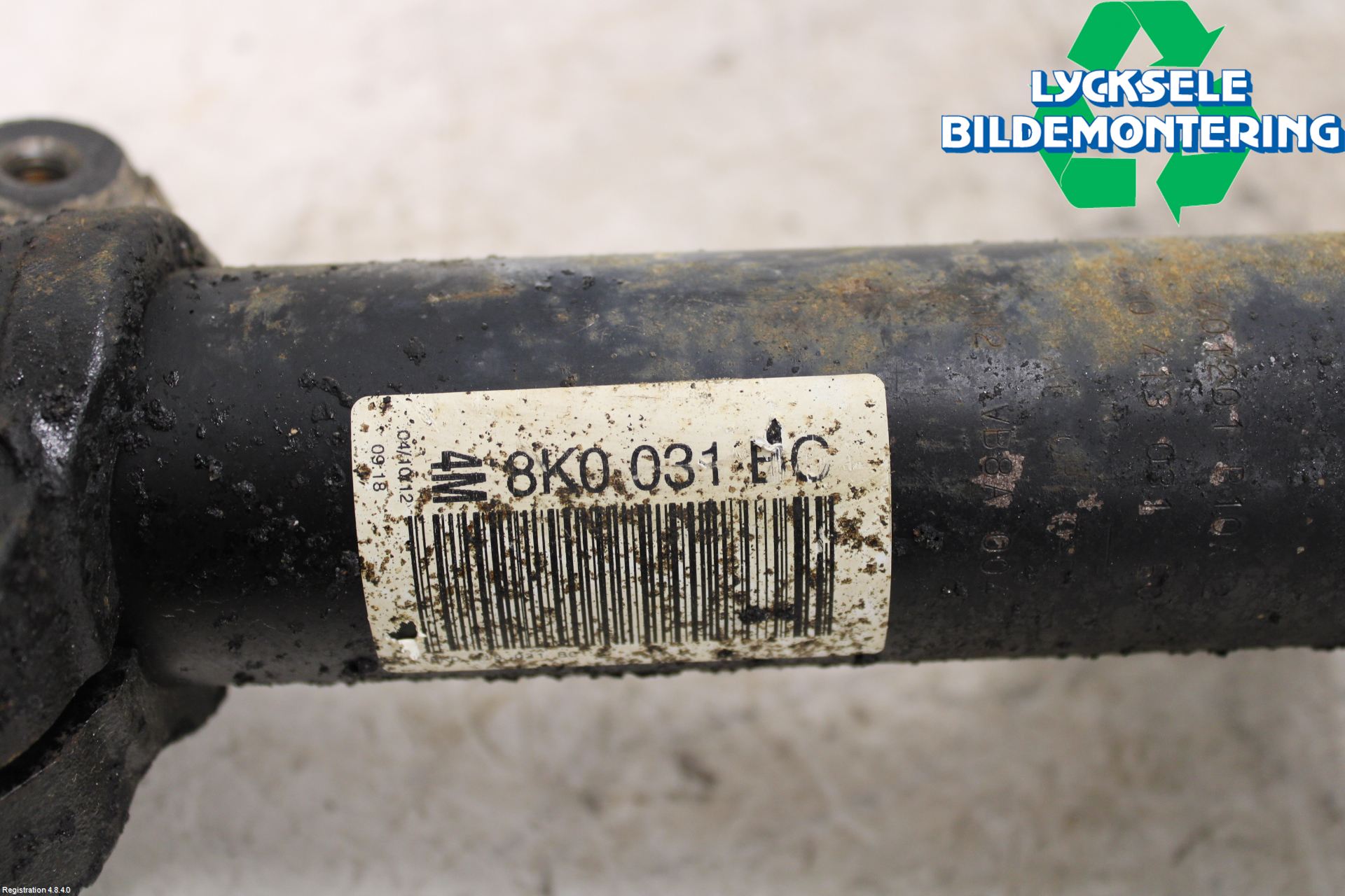 Audi A4 ALLROAD 09-16 Fjäderben Fram Höger