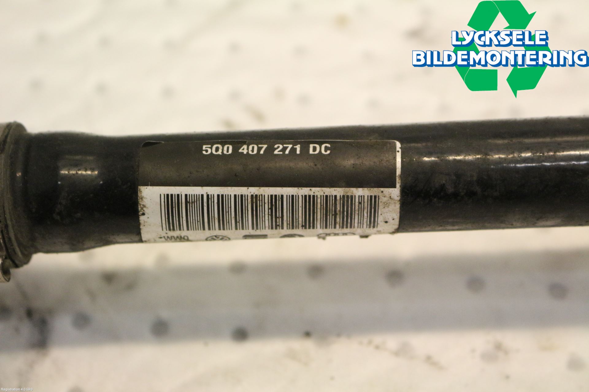 Volkswagen VW GOLF / E-GOLF VII 13-20 Drivaxel Fram Vänster
