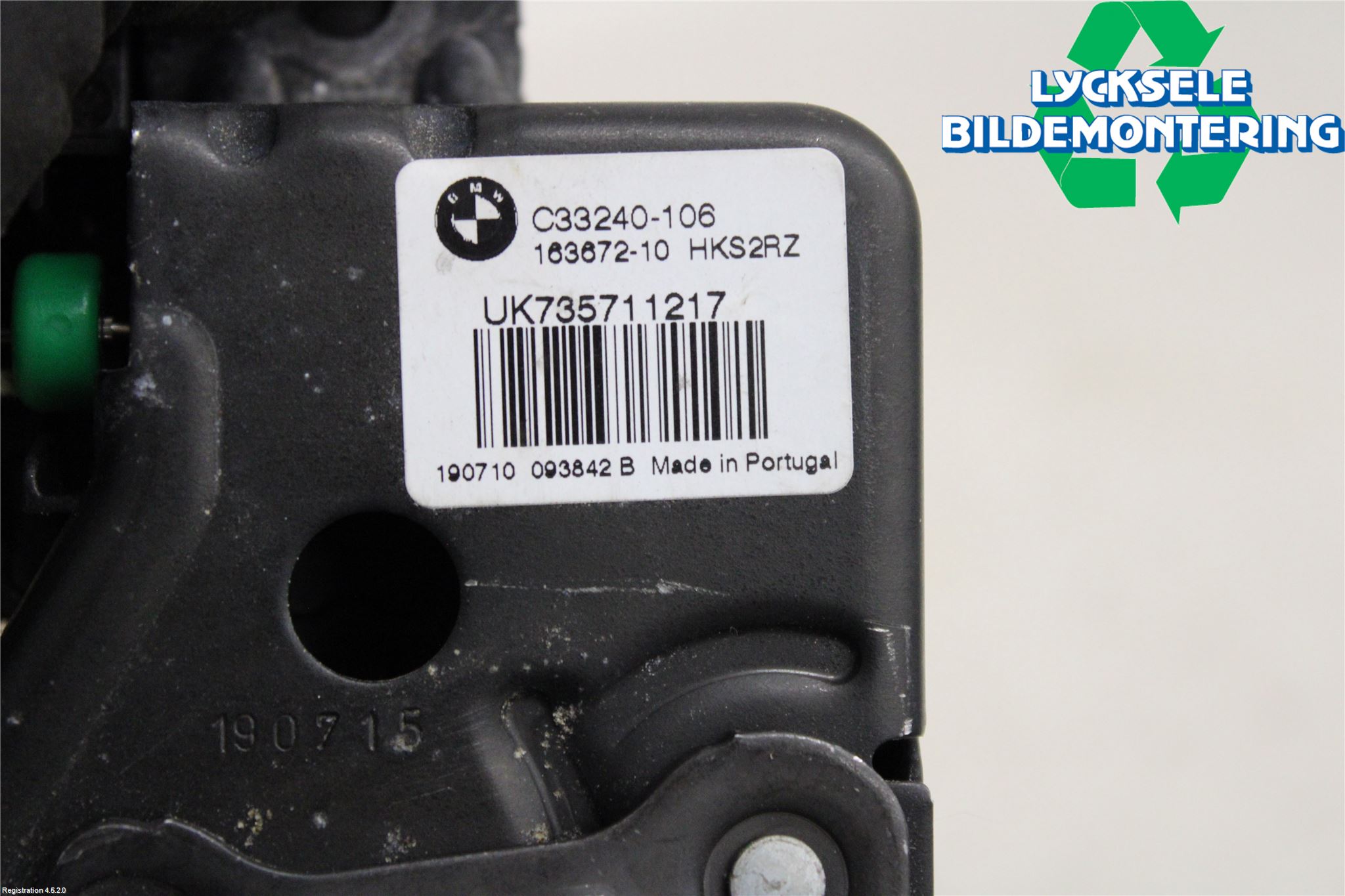 BMW X3 G01 18- Låskista Baklucka