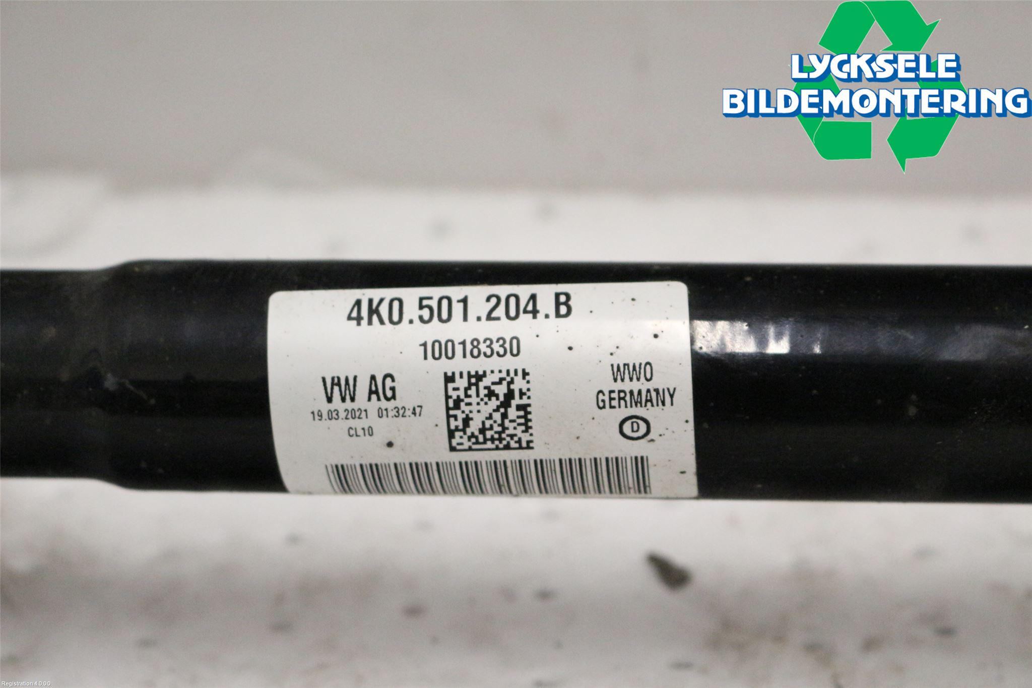 Audi A6 F2/C8 19- Drivaxel Bak Höger