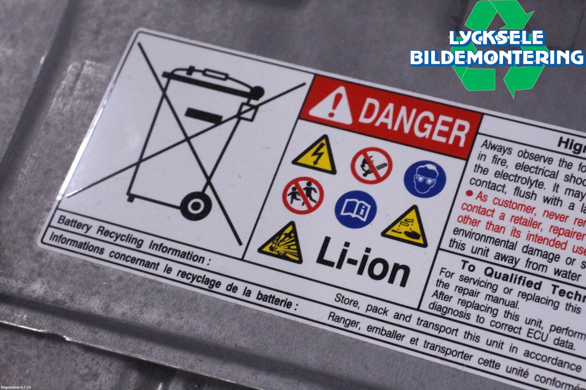 Toyota RAV4 19- Batteri Högspänning