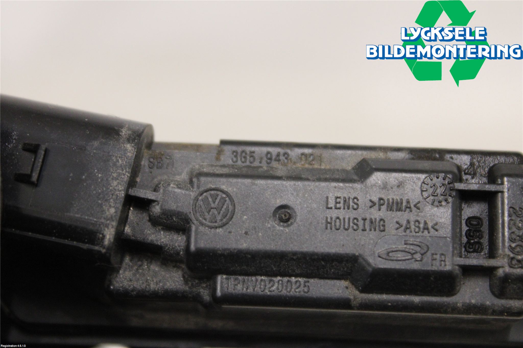 Volkswagen VW ID.3 21- Skylt Belysning