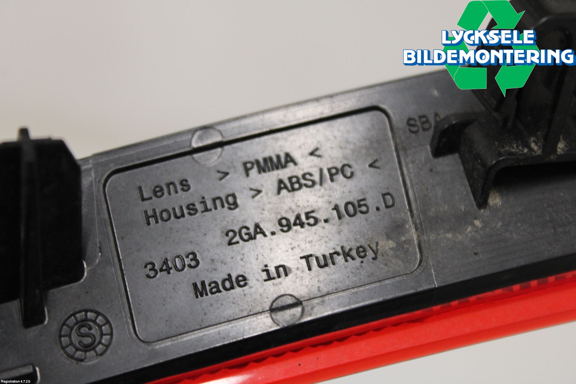 Volkswagen VW T-ROC 18- Dimljus/Reflex Bak