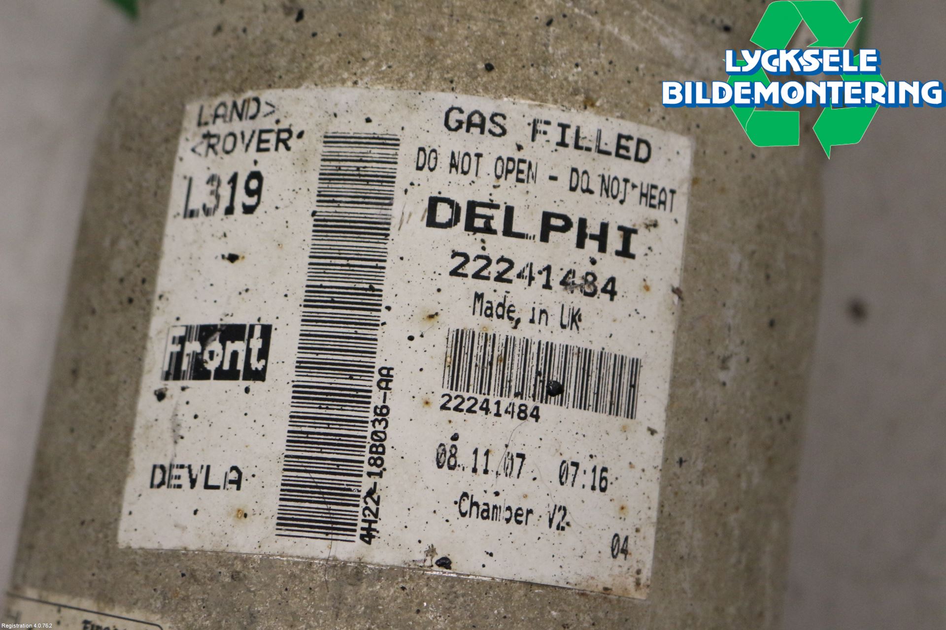 Landrover LAND ROVER DISCOVERY 3 05-09 Stötdämpare Fram