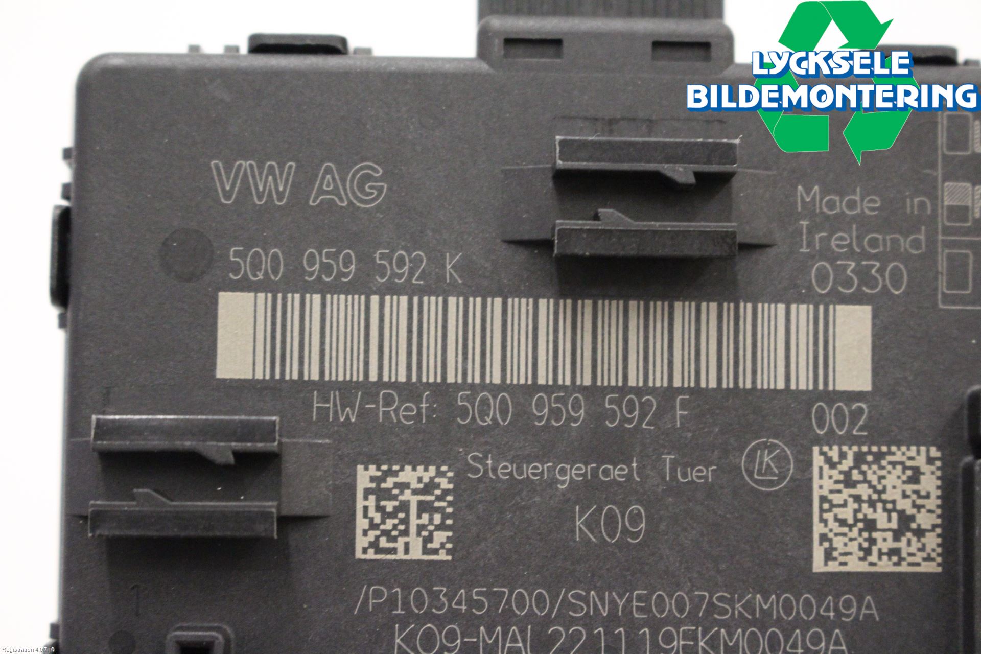 Seat TARRACO 19- Styrenhet Dörr