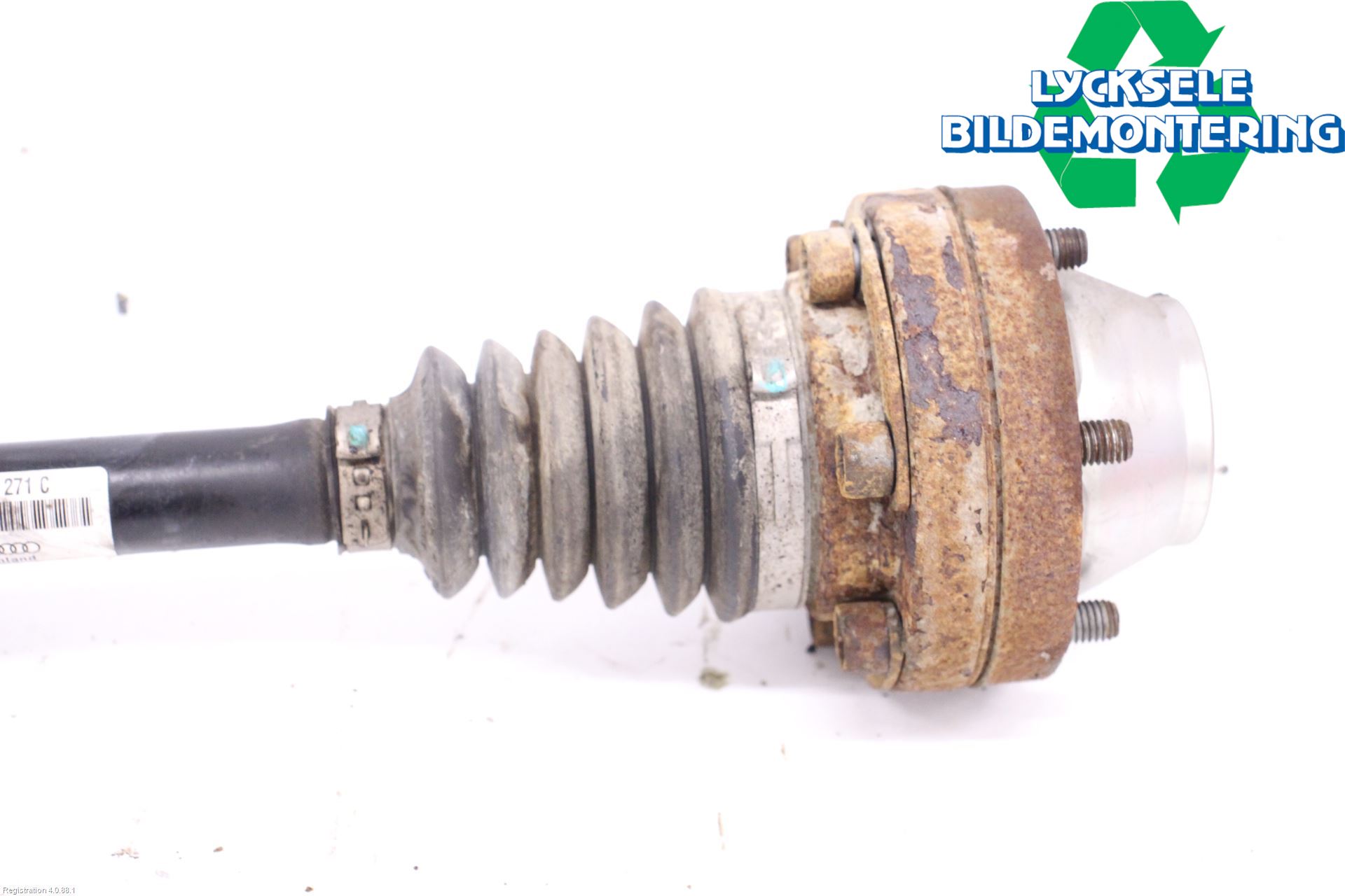 Volkswagen VW TOUAREG 7P 11-18 Drivaxel Fram Höger
