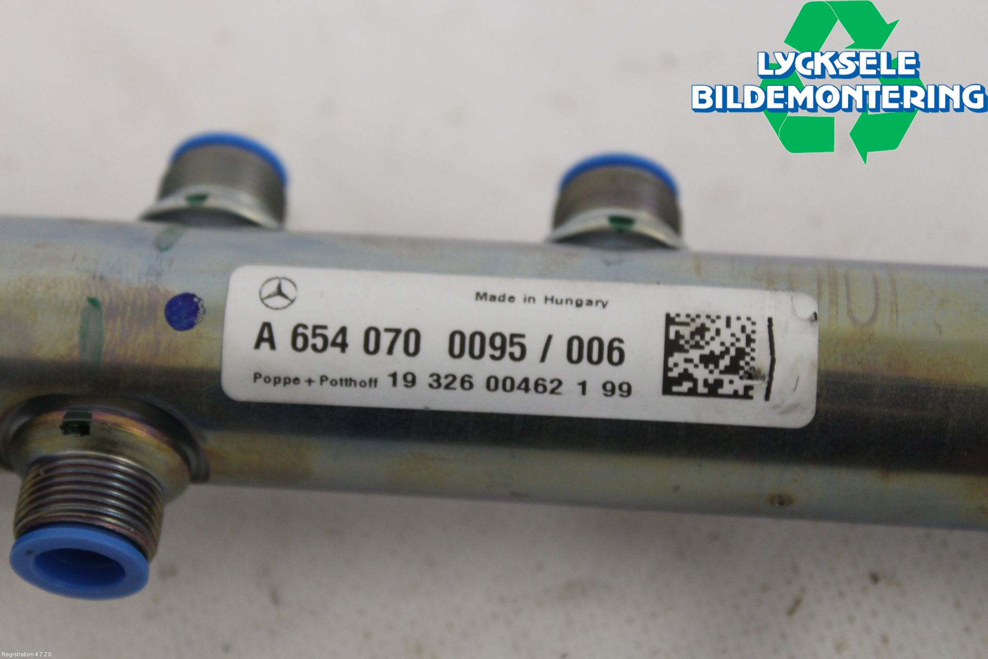 Mercedes-Benz MB C-KLASS (W205) 14-21 Inj. Fuelrail