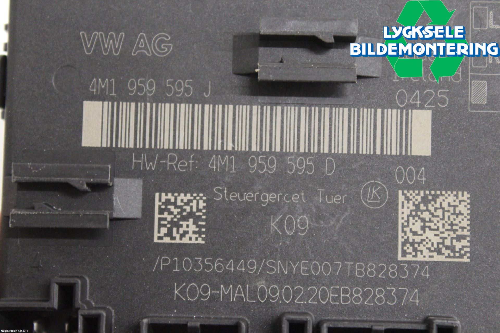 Audi A6 F2/C8 19- Styrenhet Dörr