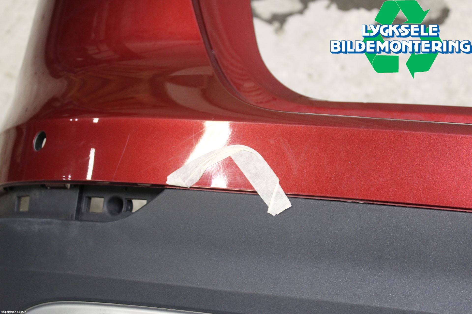 Audi A4 ALLROAD 17- Stötfångarbeklädnad Bak