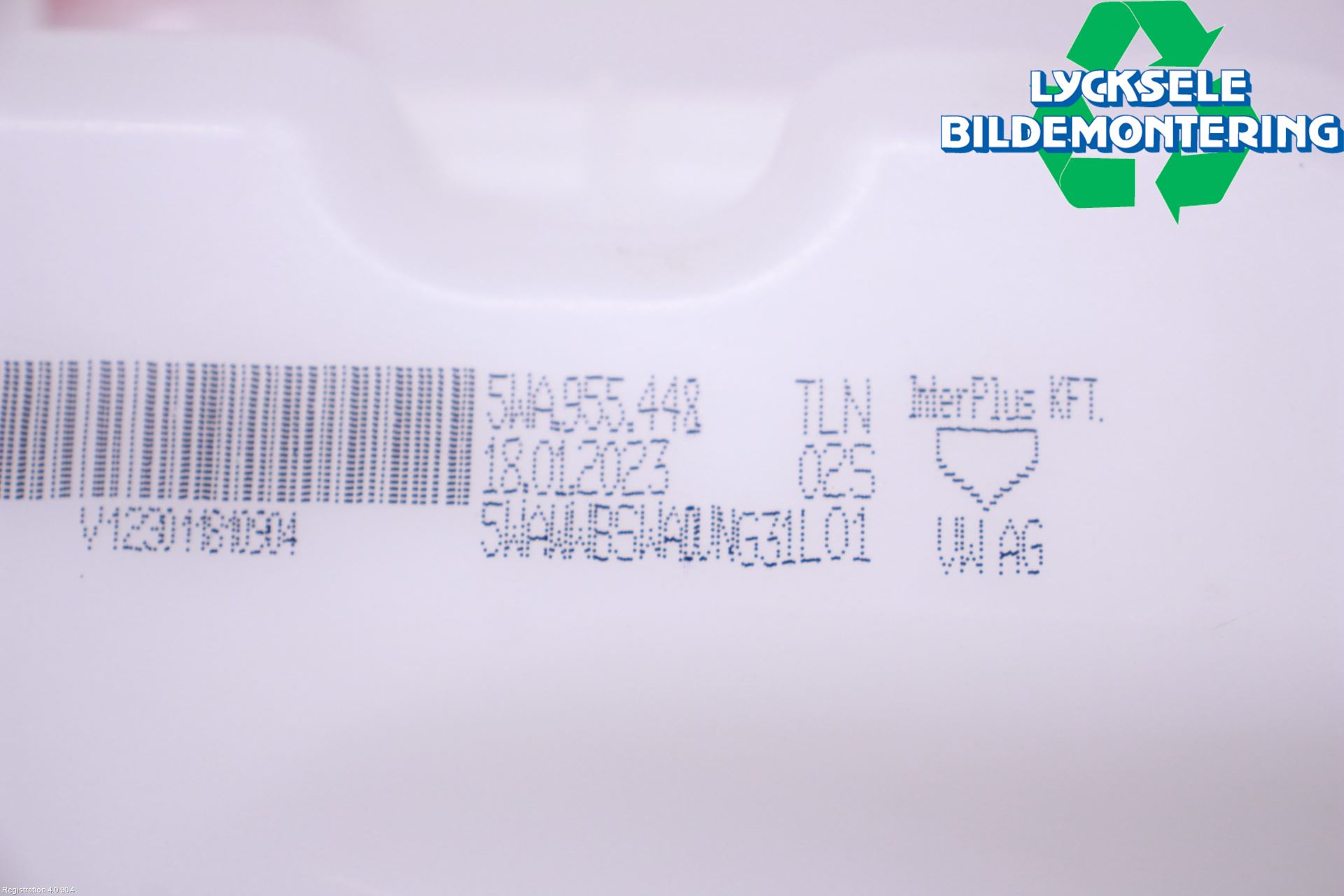 Volkswagen VW GOLF / E-GOLF VIII 20- Spolartank Vindruta-Strål