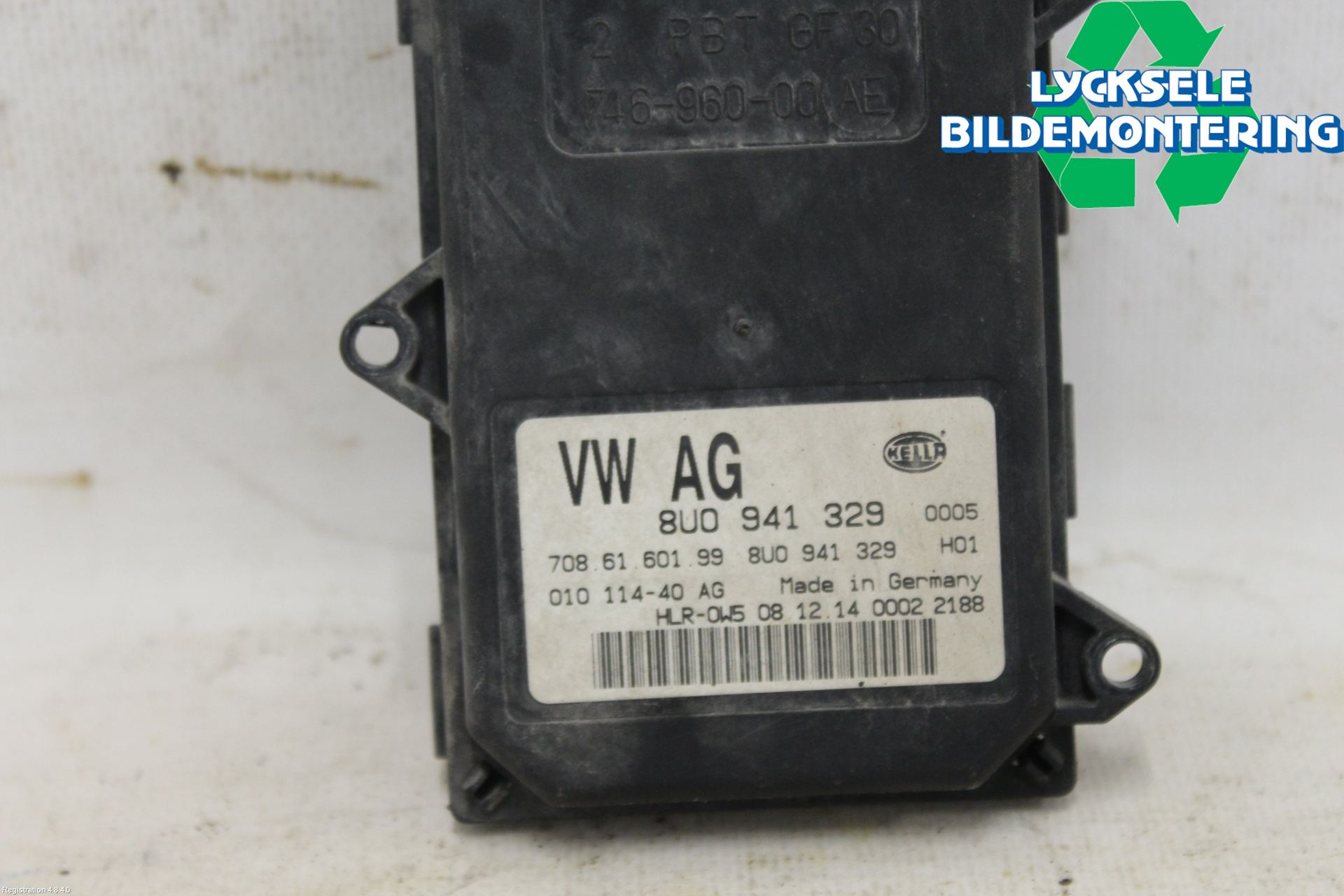 Skoda SUPERB 09-15 Styrenhet Strålkastare