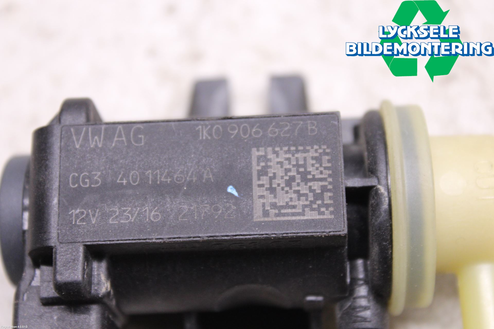 Volkswagen VW PASSAT 15-19 Magnetventil Laddtryck