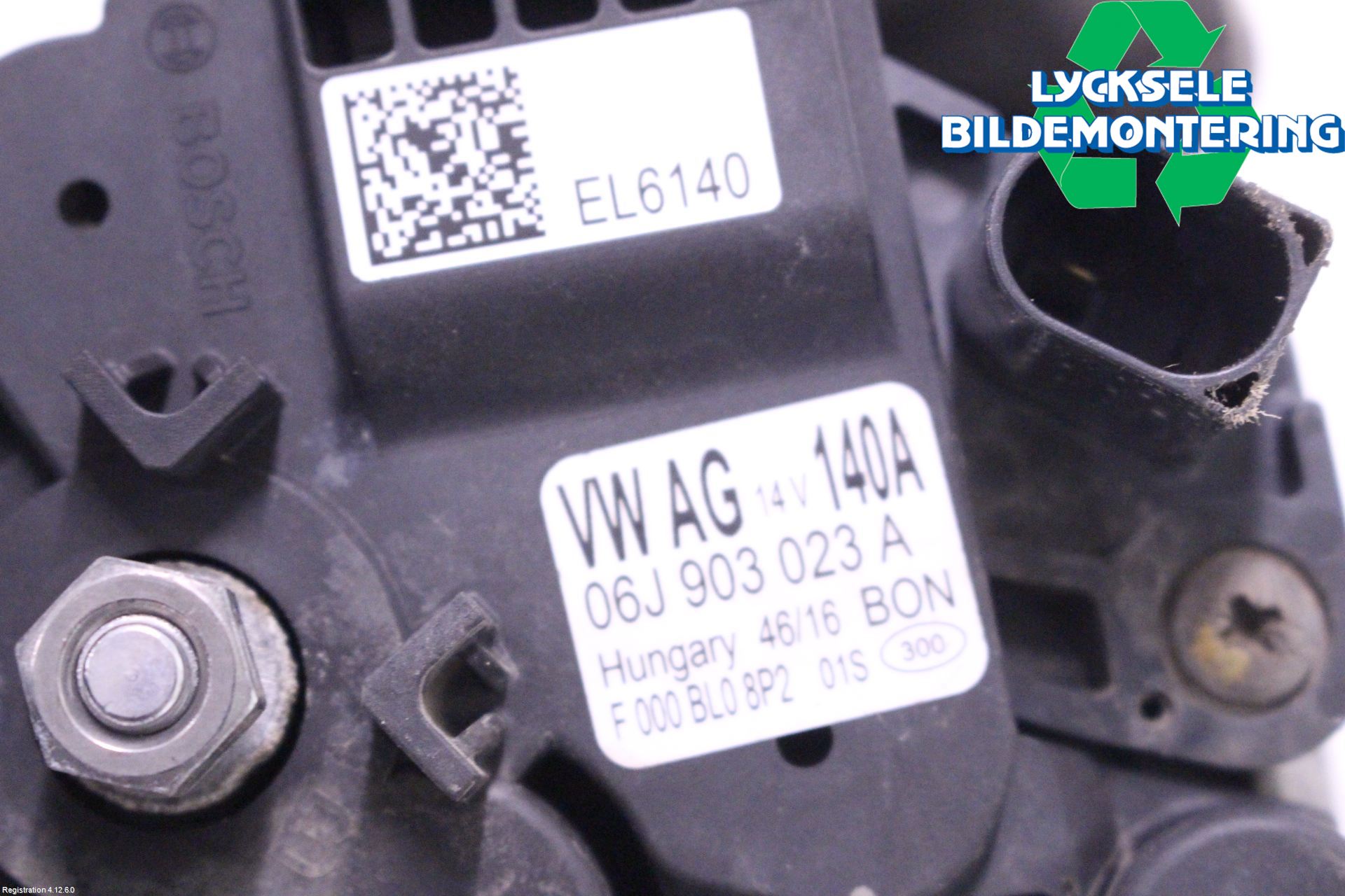 Volkswagen VW GOLF / E-GOLF VII 13-20 Generator