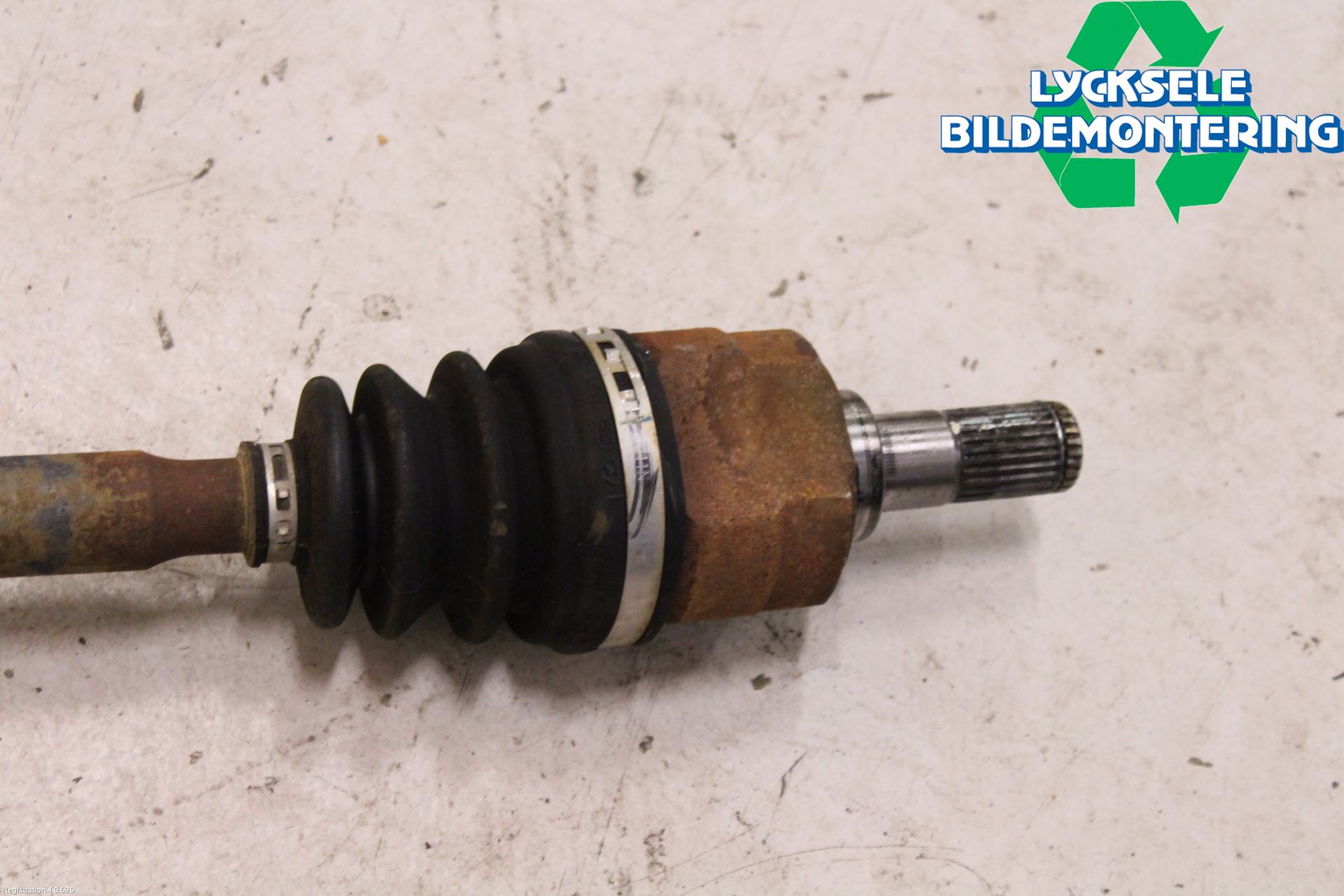 Hyundai i30 FD 07-12 Drivaxel Fram Höger