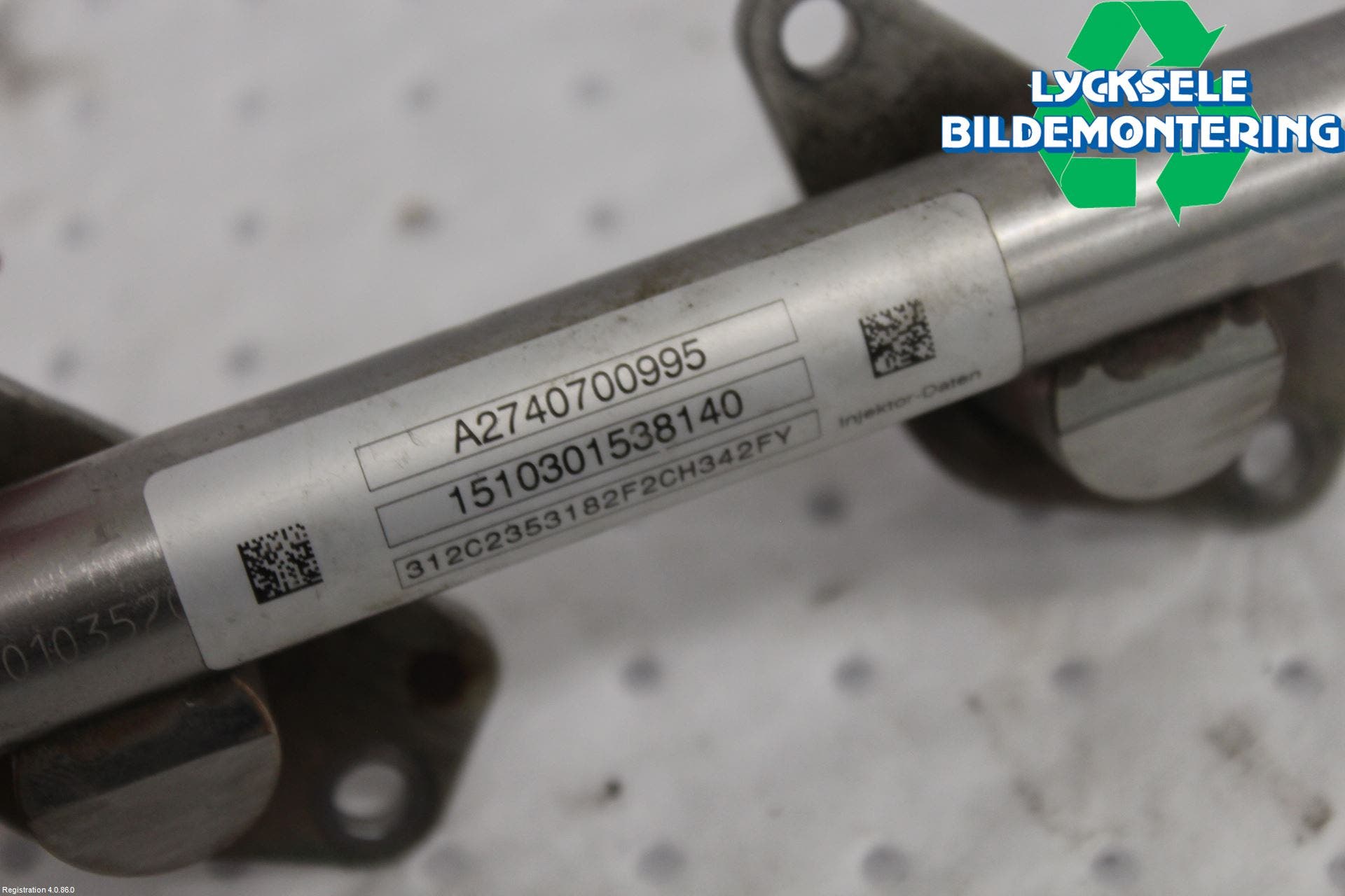 Mercedes-Benz MB C-KLASS (W205) 14-21 Inj. Fuelrail