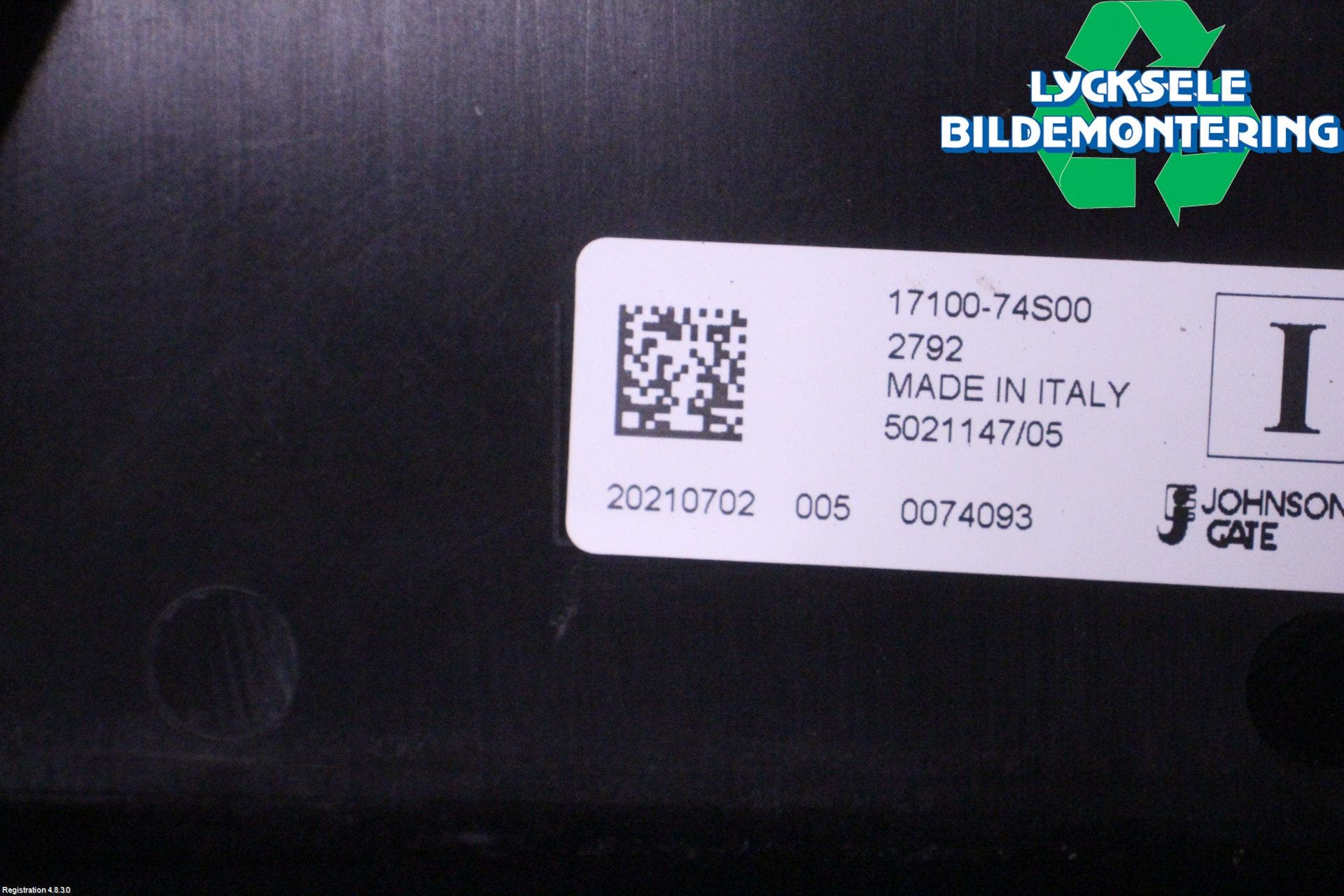 Suzuki VITARA 15- Kylfläktkåpa