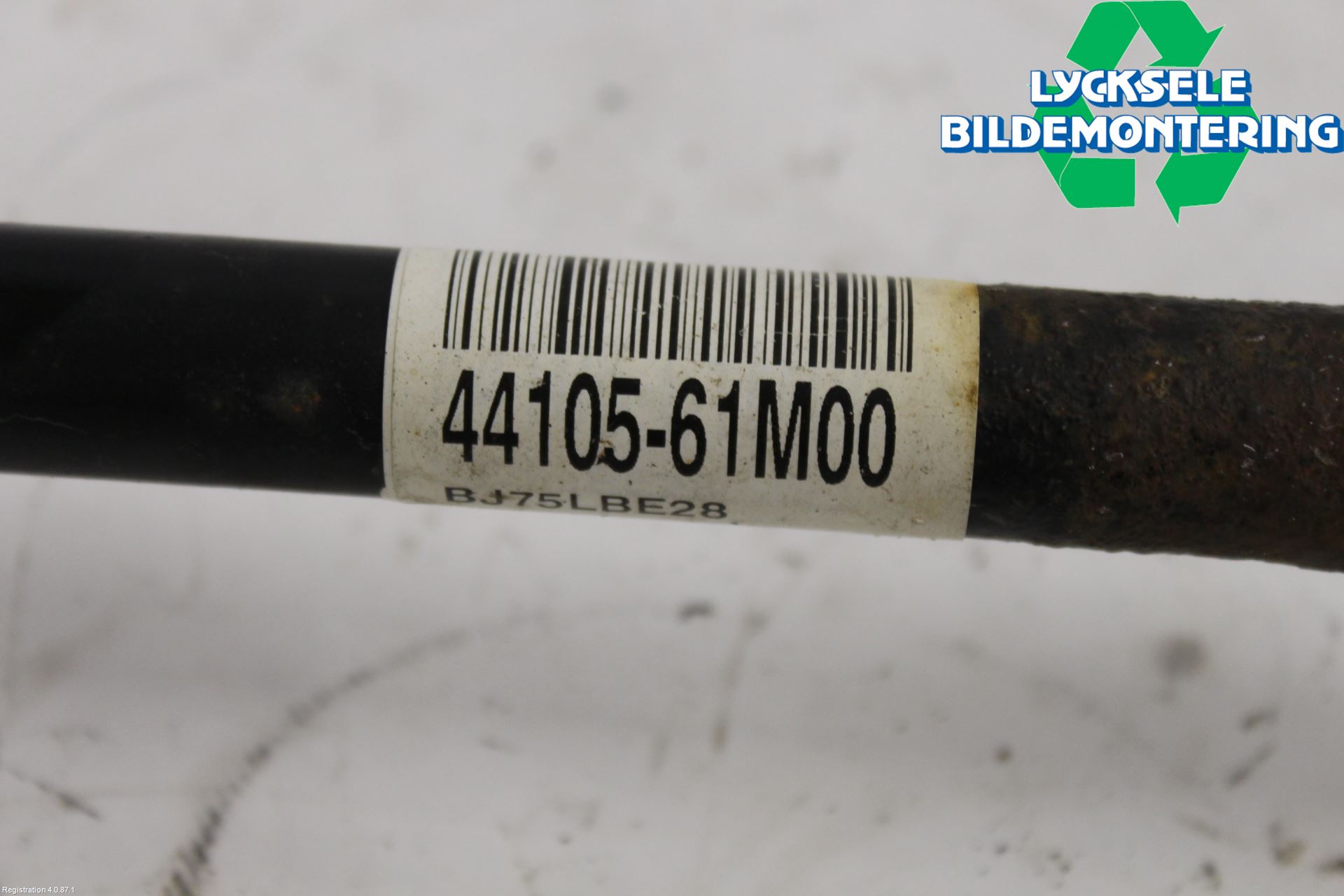 Suzuki SX4 S-CROSS 14-21 Drivaxel Bak Höger