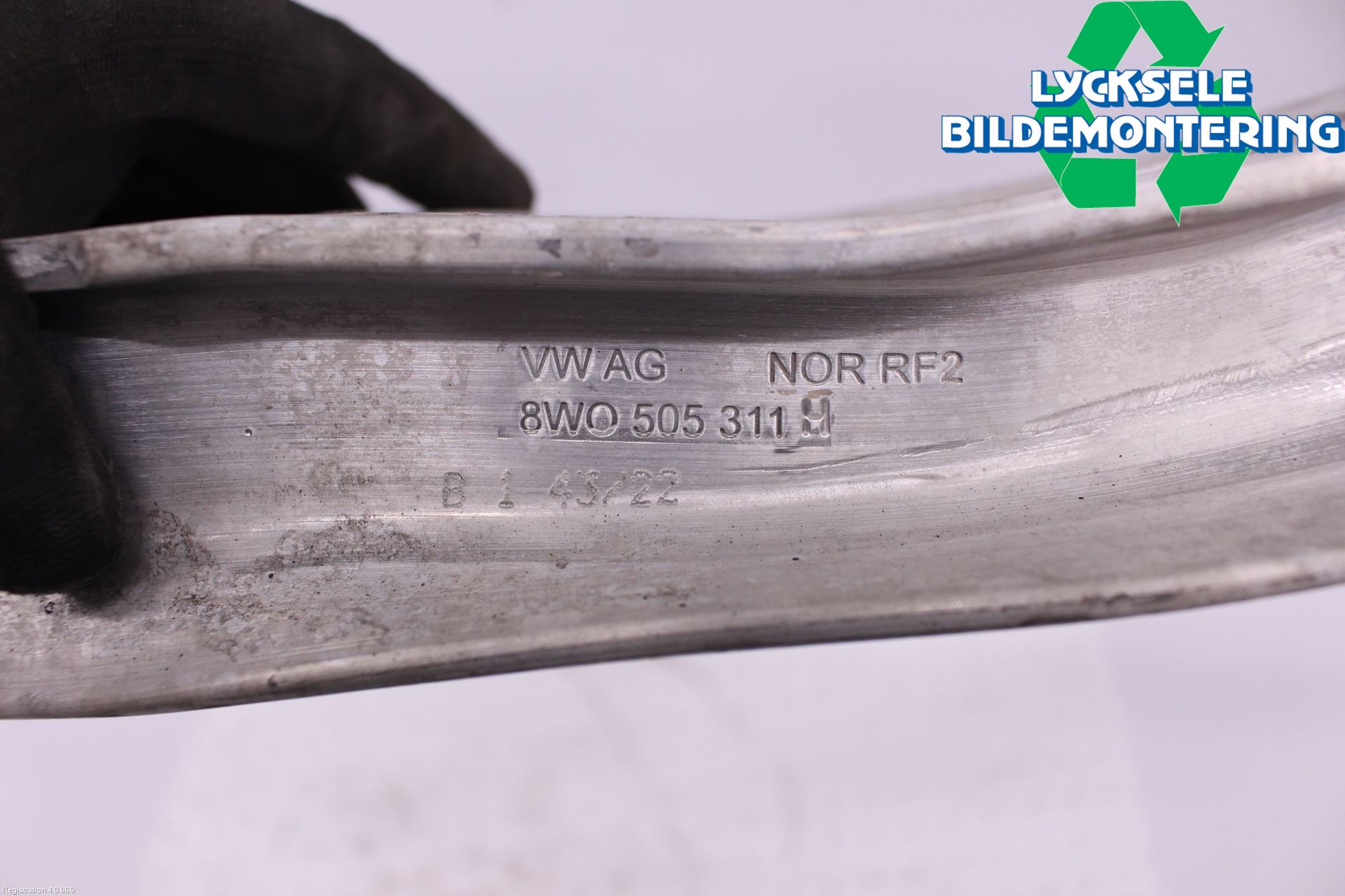 Audi A4/S4 B9 20- Bärarm Bak Höger