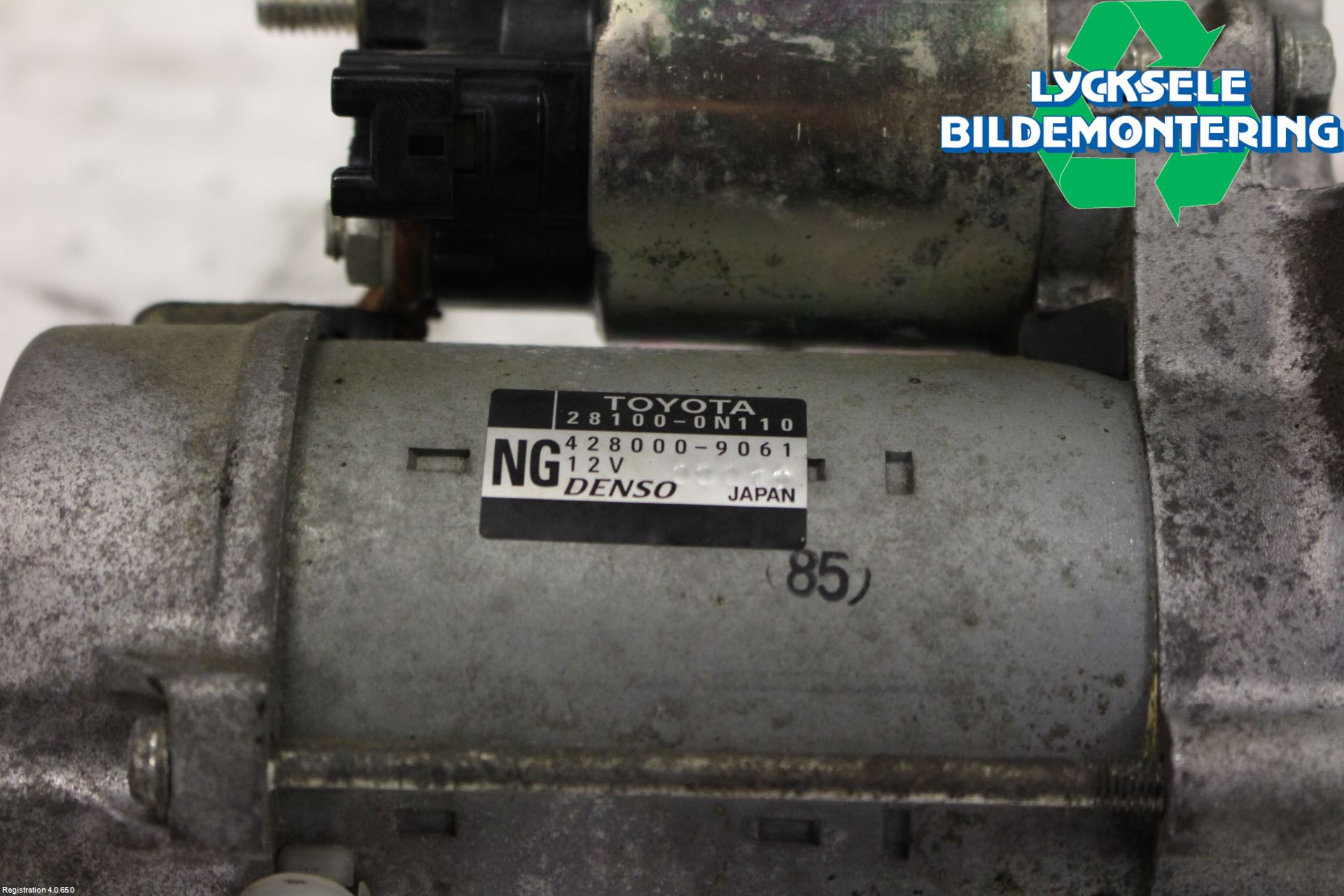 Toyota AURIS 13-19 Startmotor Diesel