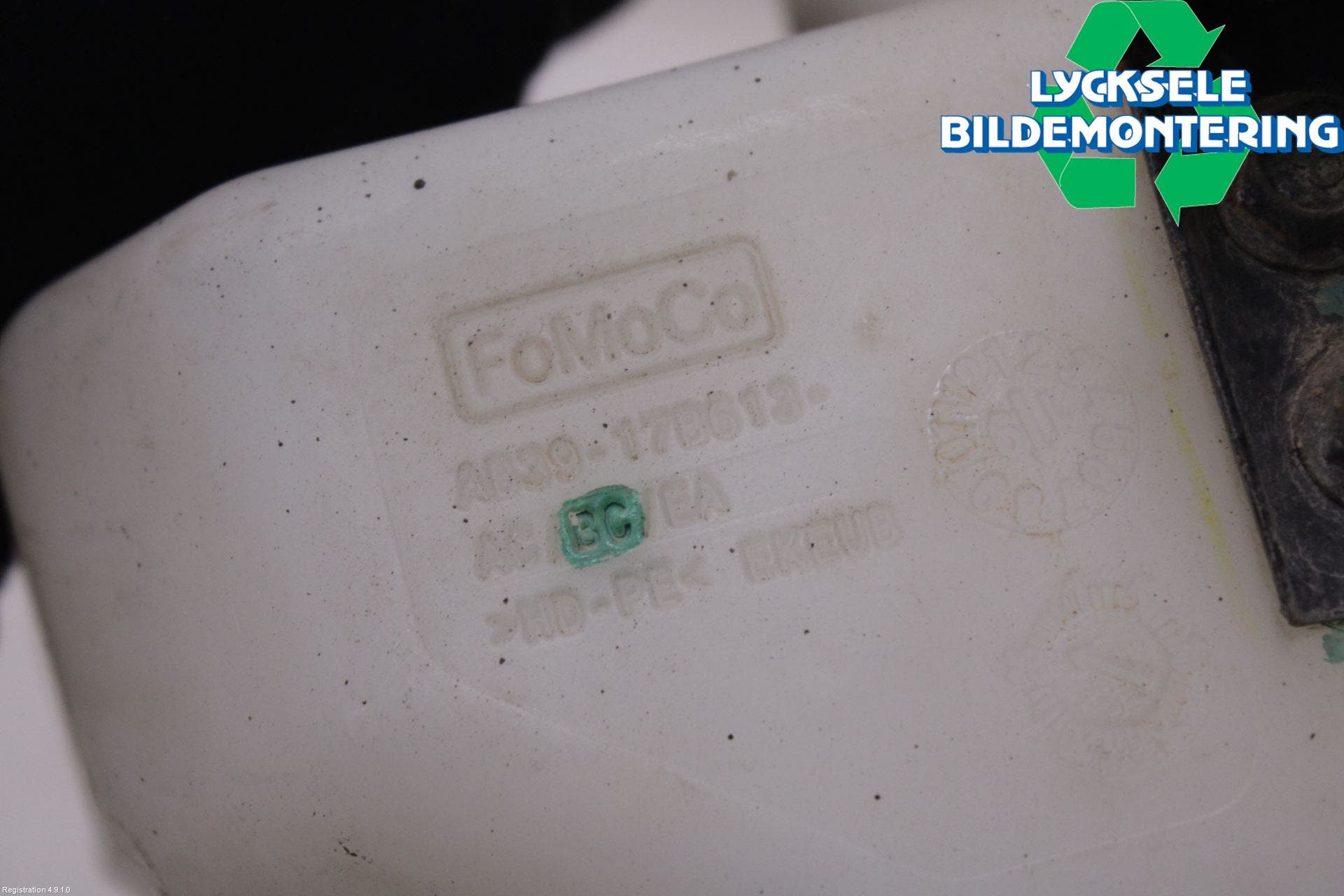 Ford RANGER EU 12-23 Spolartank Vindruta