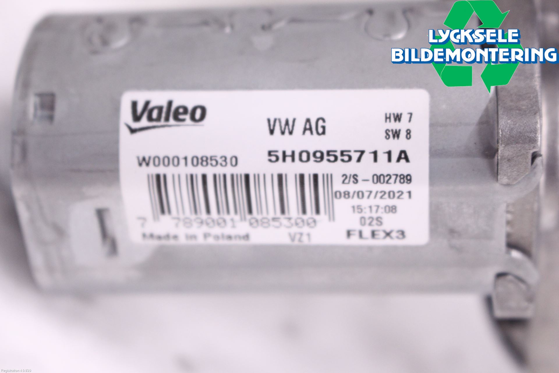 Volkswagen VW GOLF / E-GOLF VIII 20- Torkarmotor Baklucka