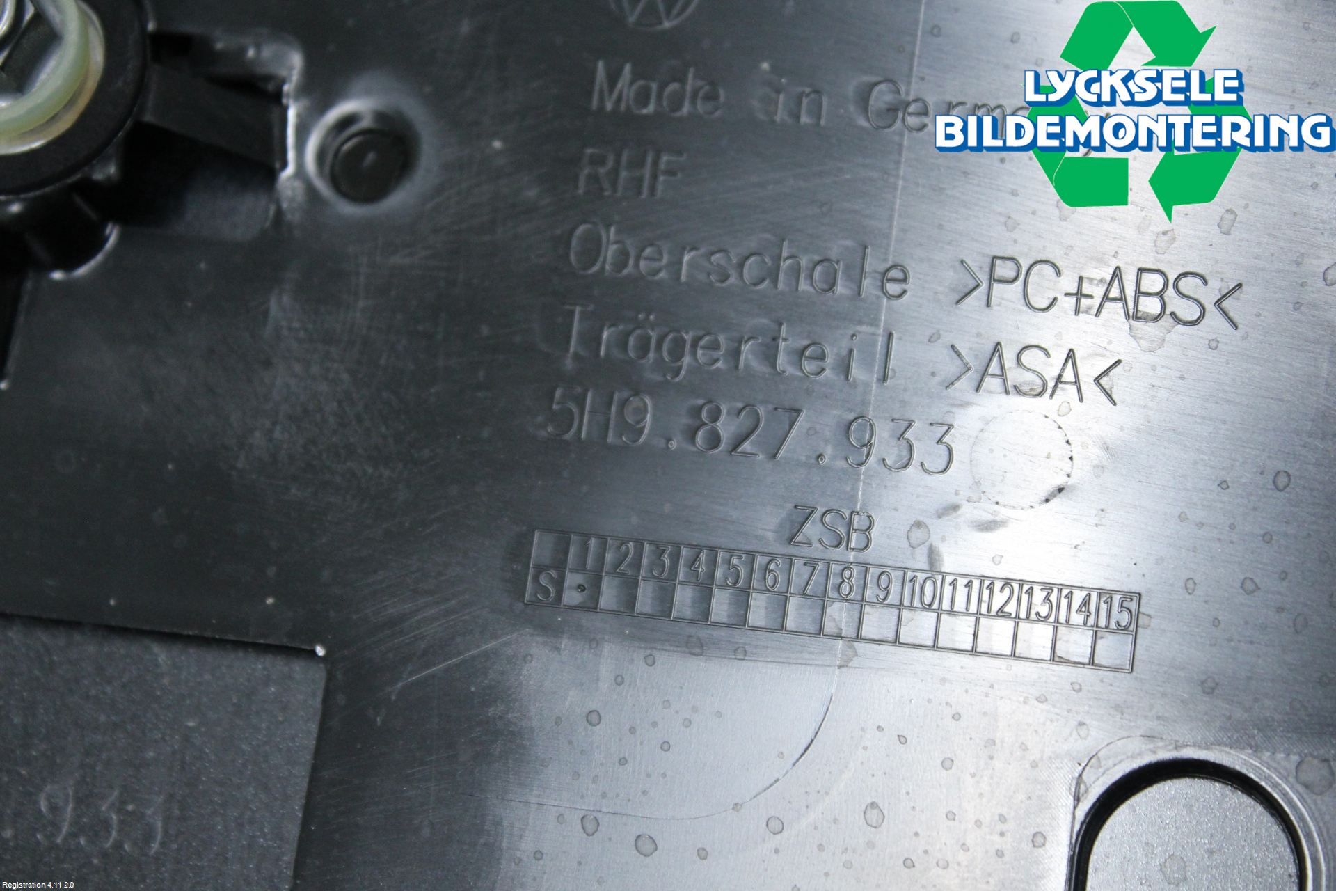 Volkswagen VW GOLF / E-GOLF VIII 20- Spoiler Baklucka