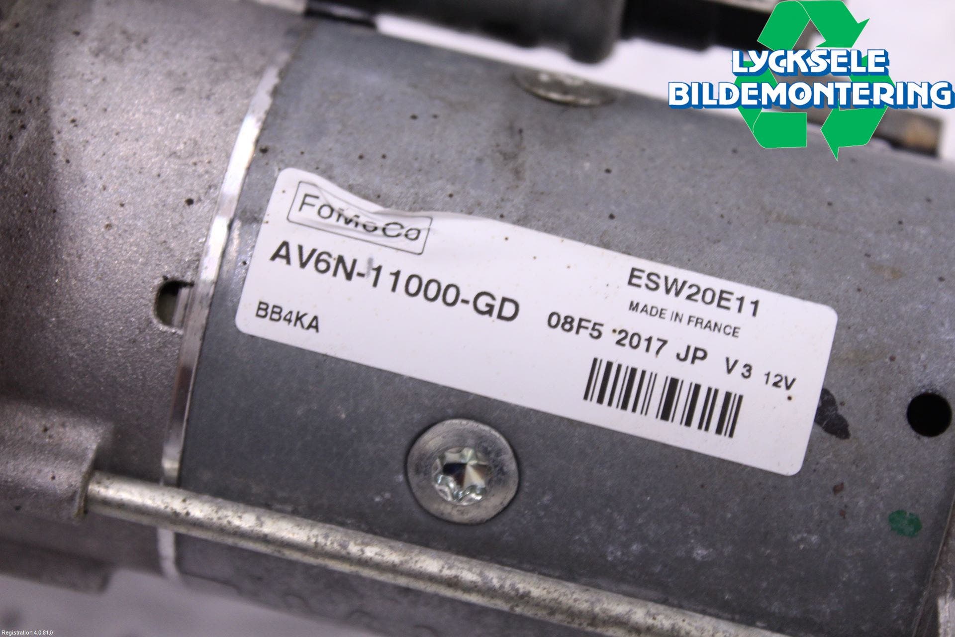 Ford FOCUS 15-18 Startmotor Diesel