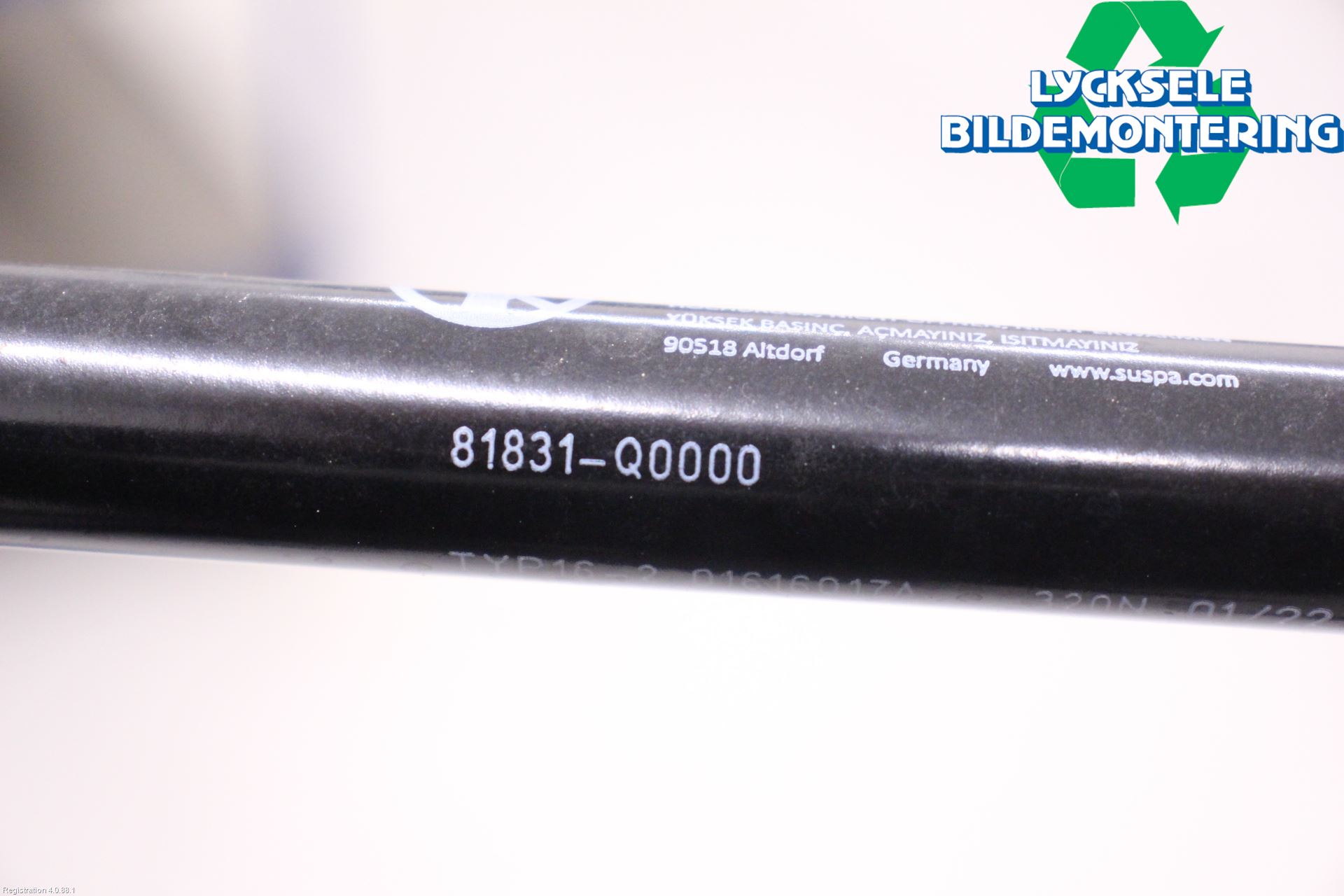 Hyundai i20 BC 21- Gasfjäder Baklucka